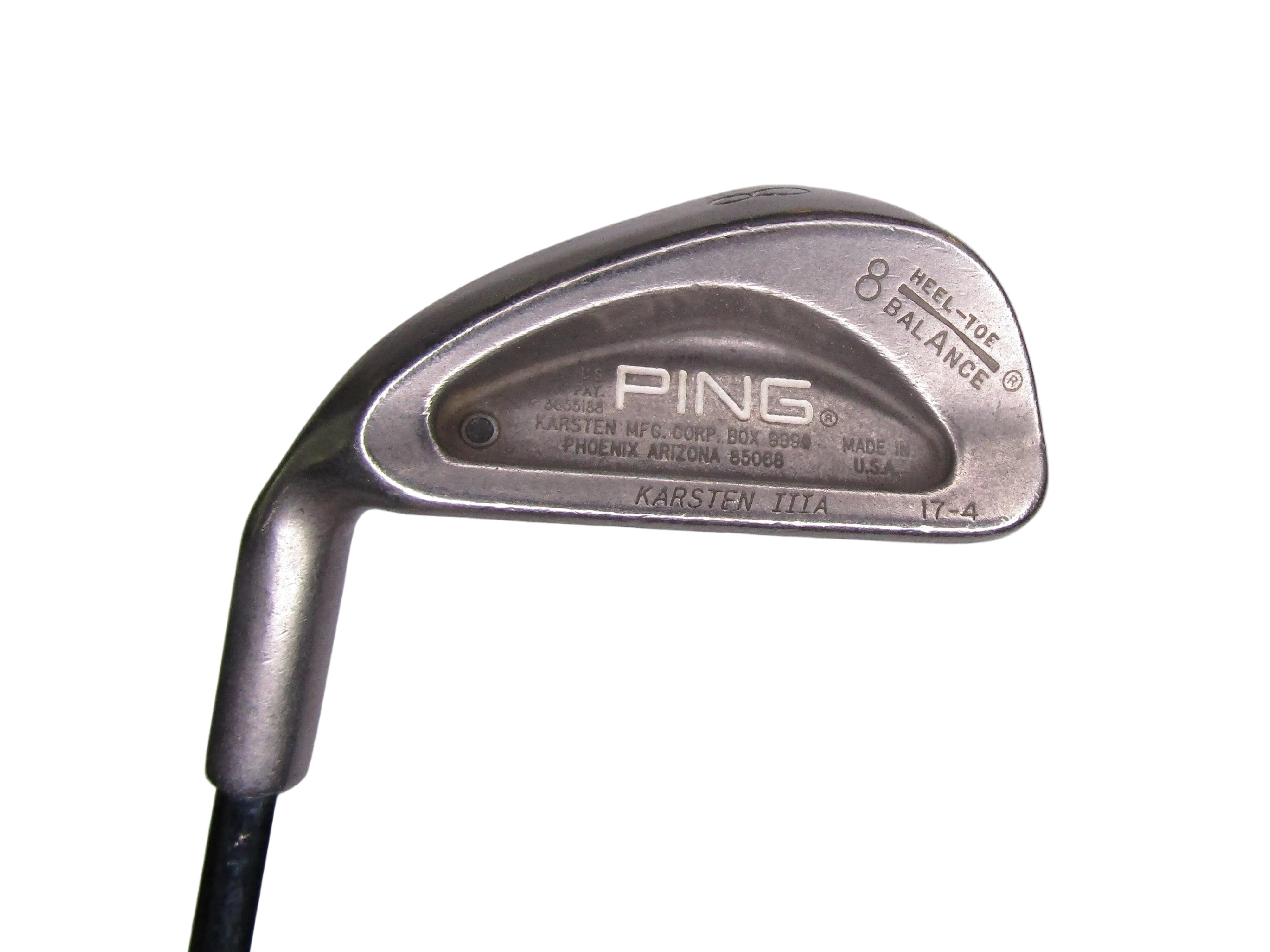 Ping Karsten 7pc Iron Set #3-6, #8-PW Regular Flex Steel Men's Left Pre-Owned Iron Sets Ping