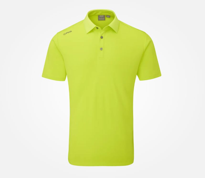 Ping Lindum Lime Golf Polo - P03464-147 Men's Polos Ping Large Lime