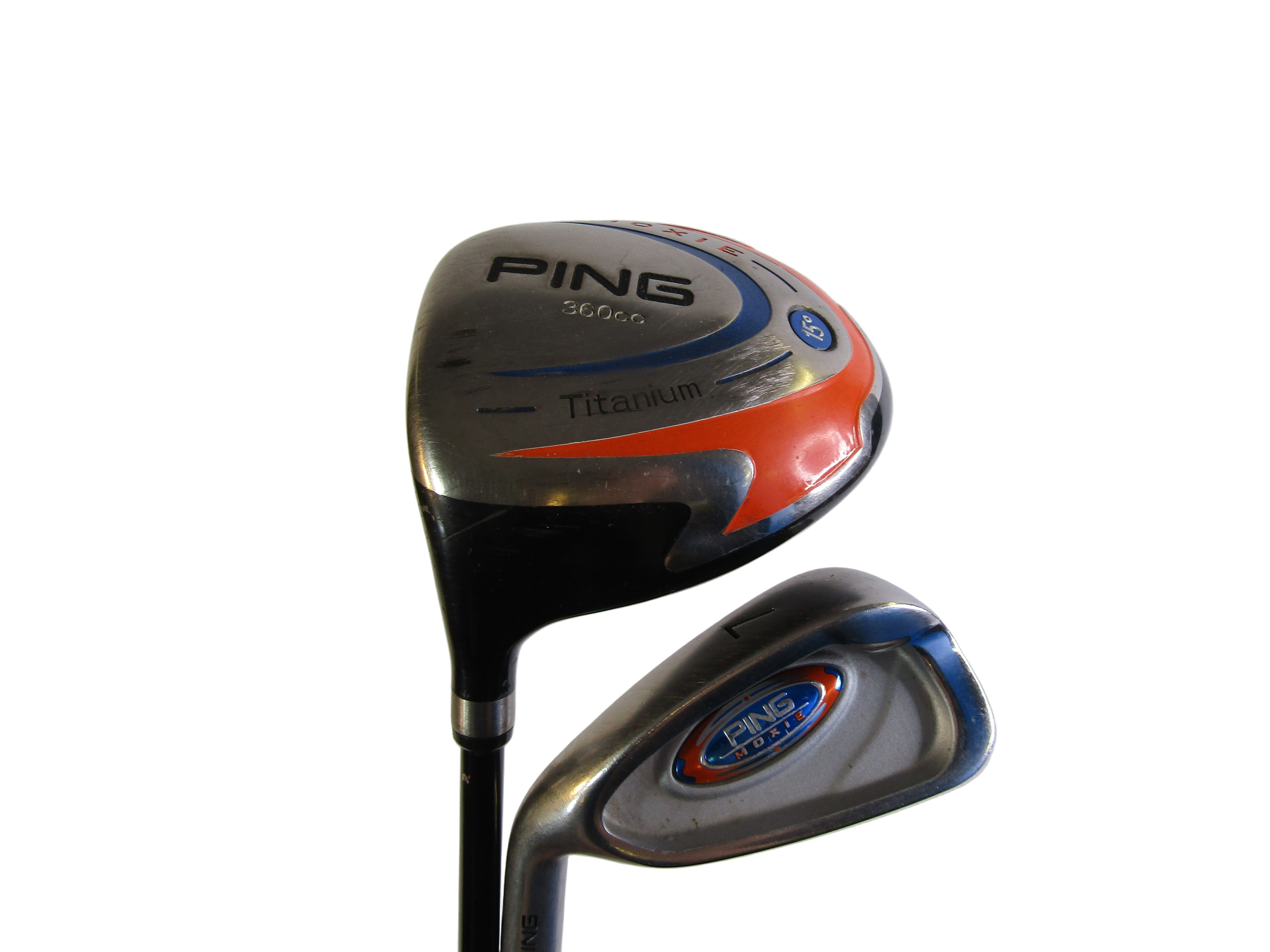 Ping Moxie 5pc. Set Youth Flex Graphite Shaft Left Hand (8-11 yrs) Junior Pre-Owned Golf Set Ping