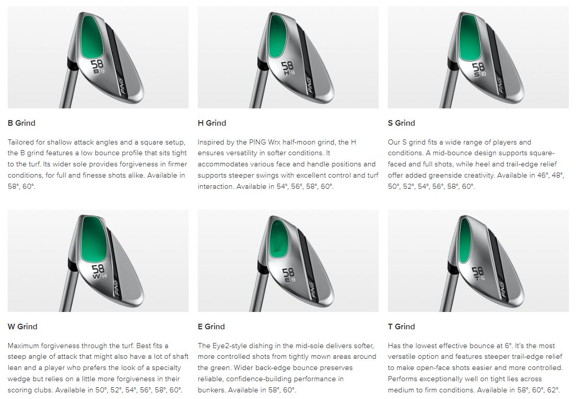 Ping S259 Wedge with Steel Shaft Wedges Ping