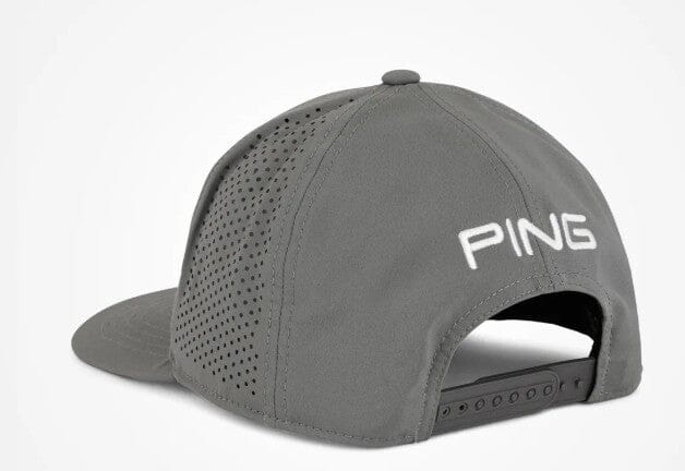 Ping Tour Vented Delta Hat Grey Headwear Ping