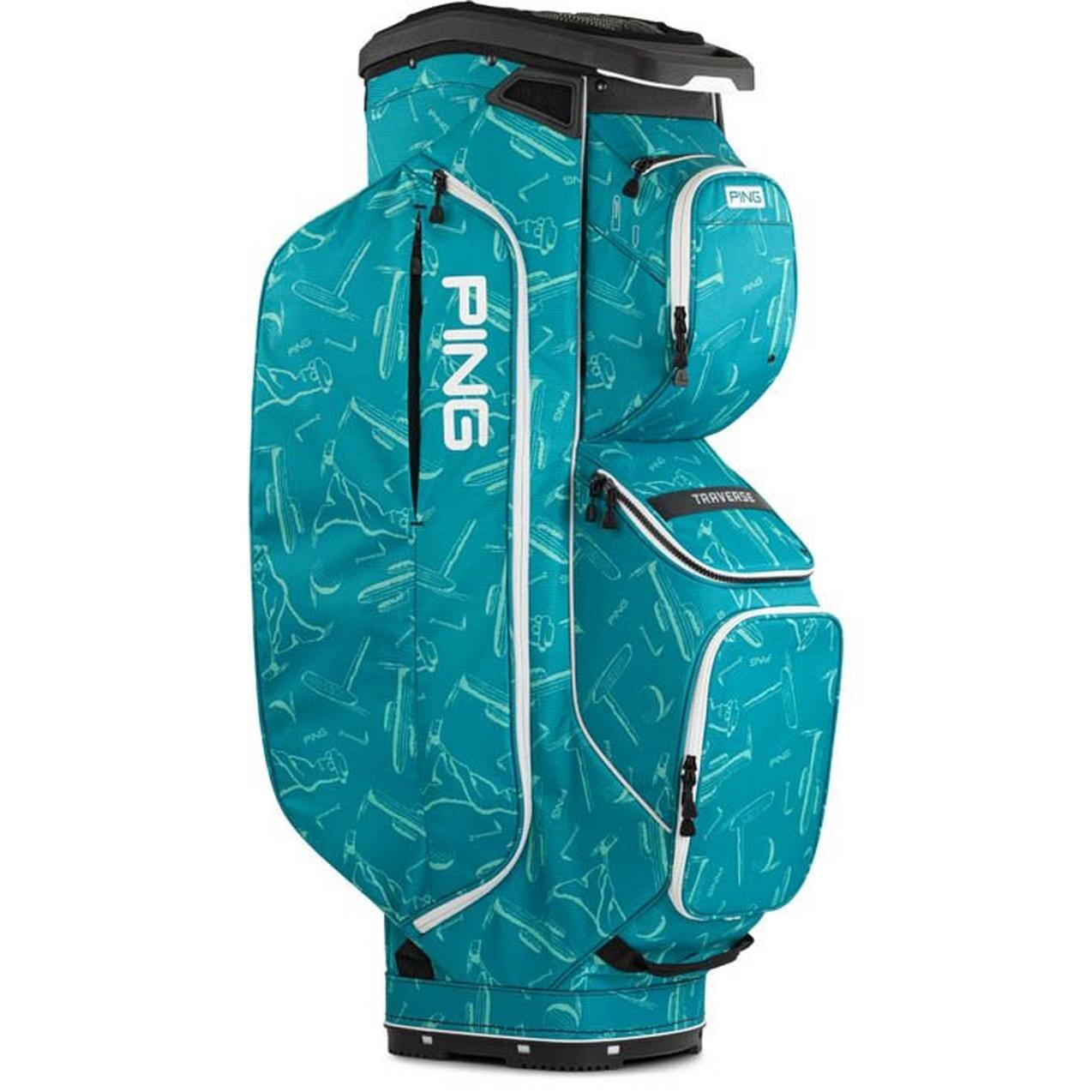 Ping Traverse Cart Bag '24 Cart Bag Ping Teal Decal