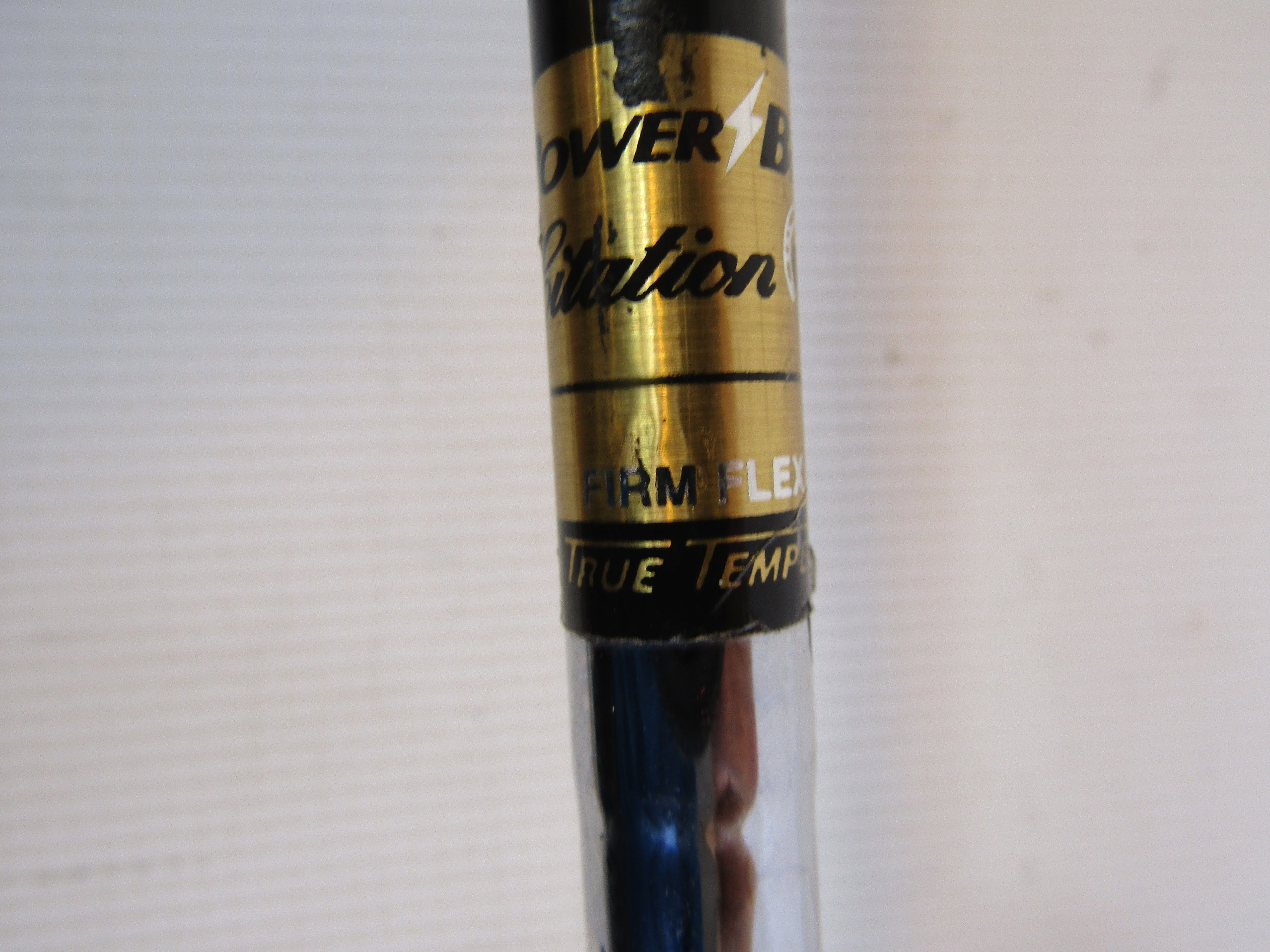 PowerBilt Citation #3+ 13° FW Firm Flex Steel Men's Right Hc Pre-Owned Fairway Woods Powerbilt