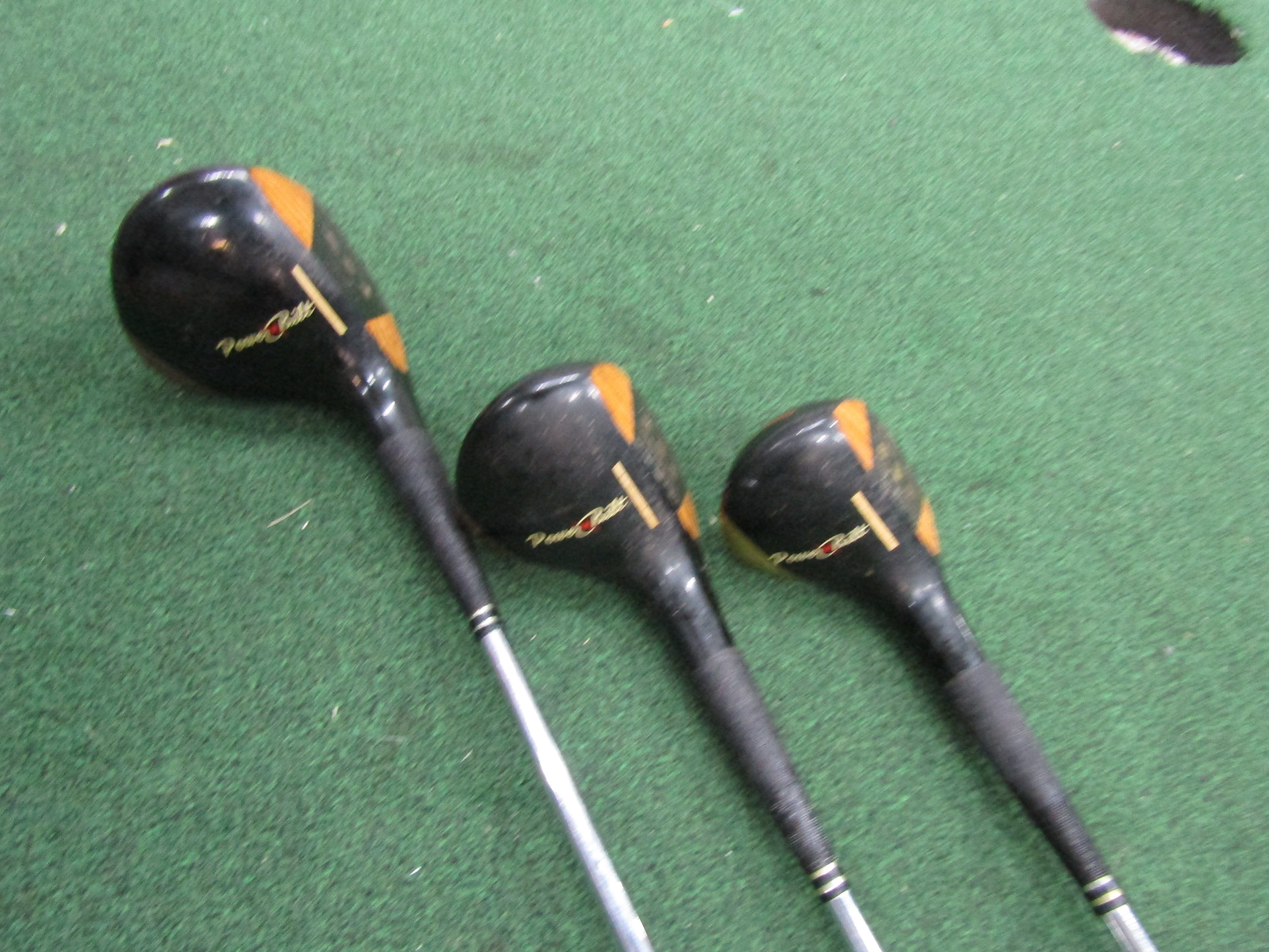 Powerbilt Citation Vintage Combo Set Regular Flex Steel Shaft Men's Left Pre-Owned Combo Set PowerBilt
