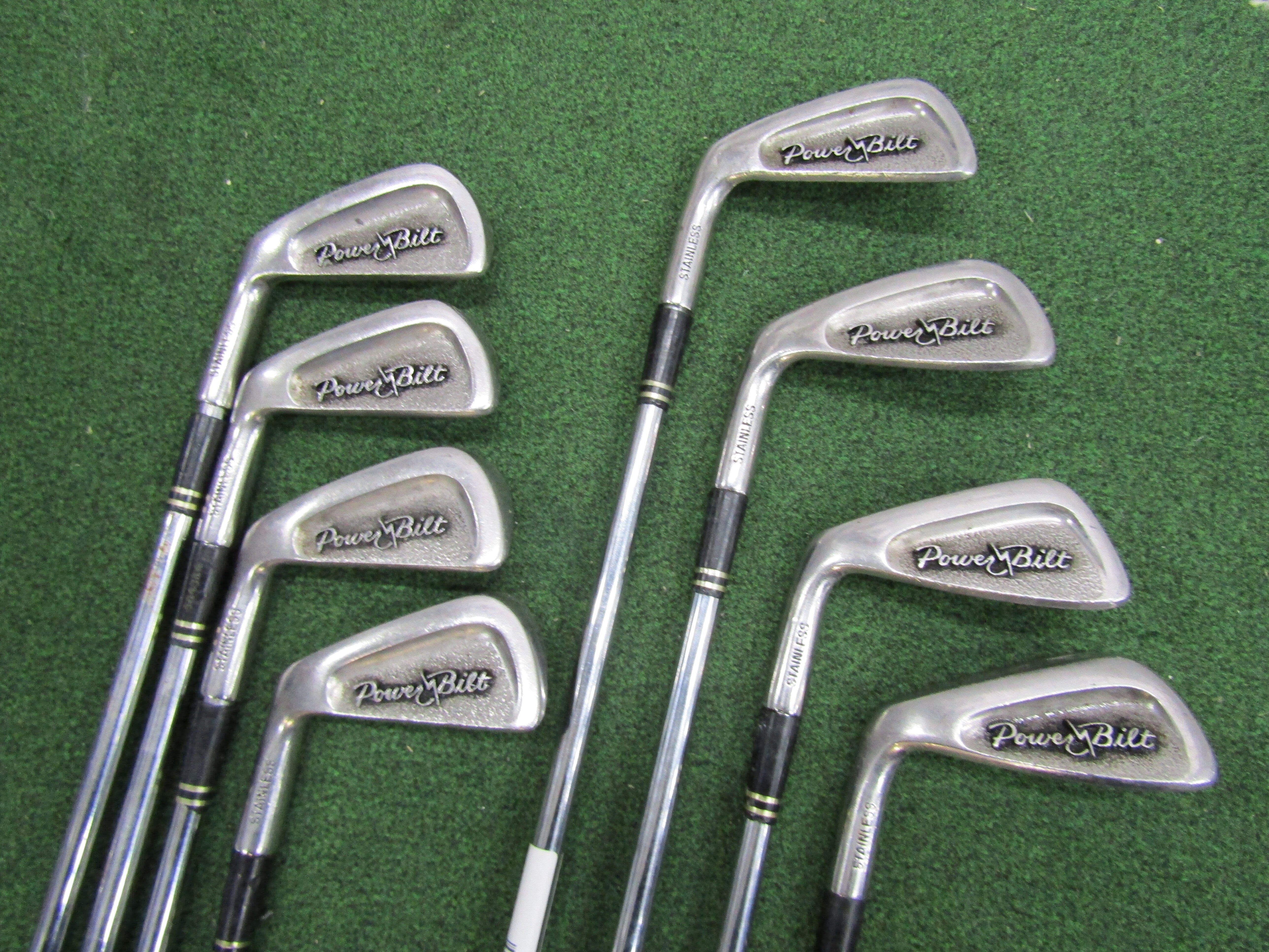 Powerbilt Citation Vintage Combo Set Regular Flex Steel Shaft Men's Left Pre-Owned Combo Set PowerBilt