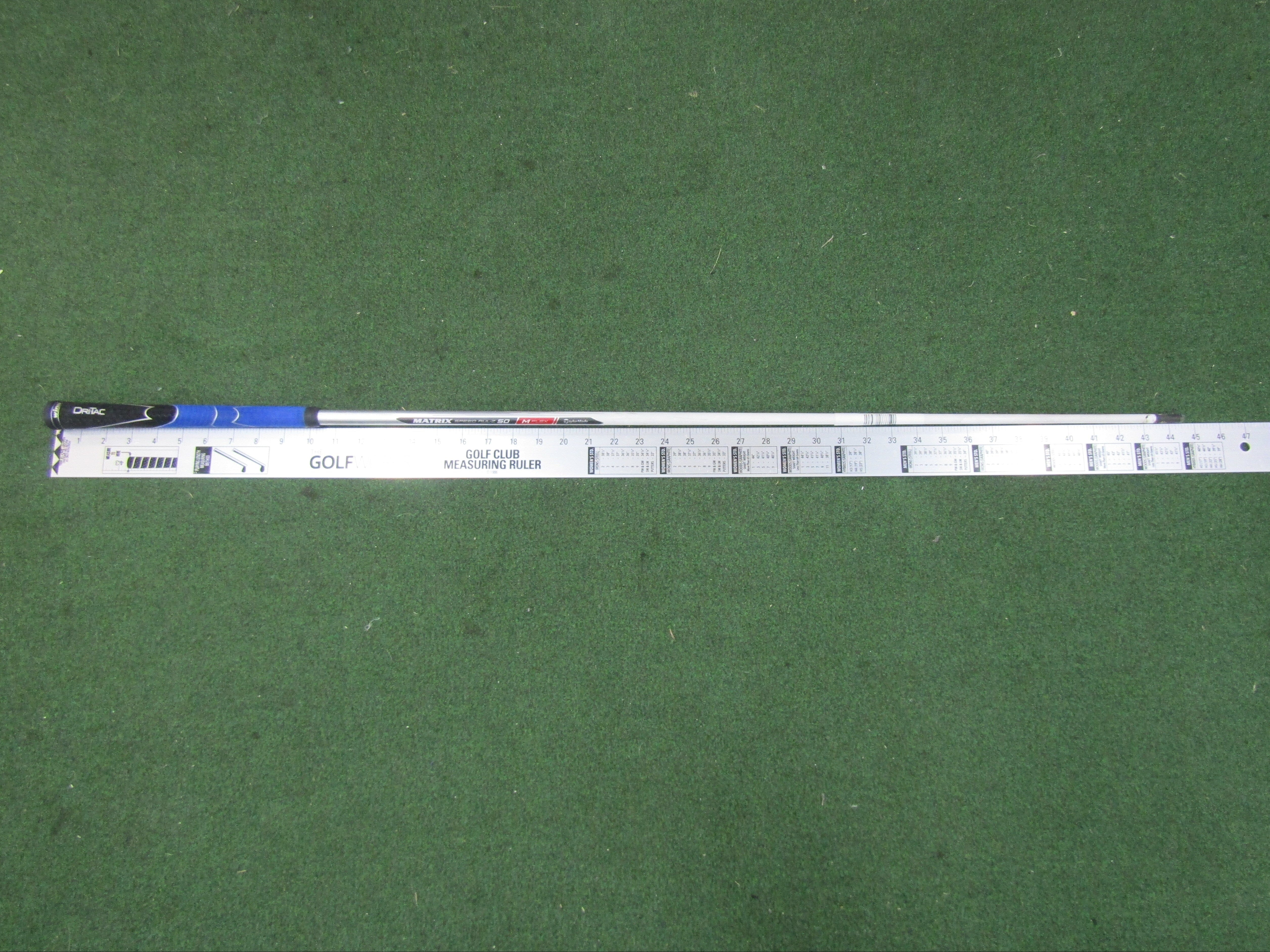 *PRE-OWNED* Aeroburner Driver Shaft Matrix Speed Rul-Z 50 M-Flex (senior) .350 Tip Pre-Owned Shafts Matrix Ozik