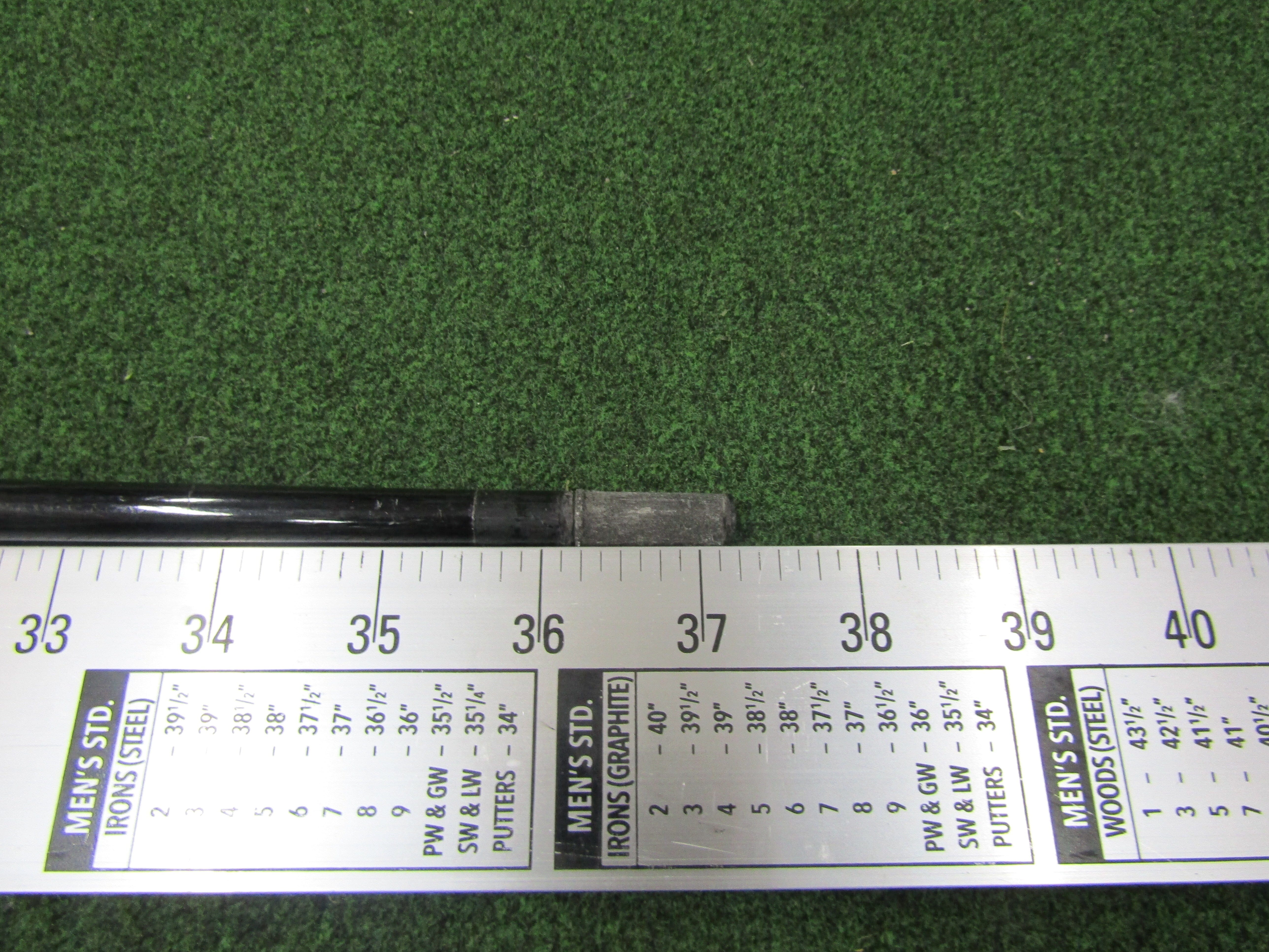 Pre-Owned Alpha Pro Tour Stiff Graphite +5/16 .370 Tip #6 Iron Shaft Pre-Owned Shafts Alpha