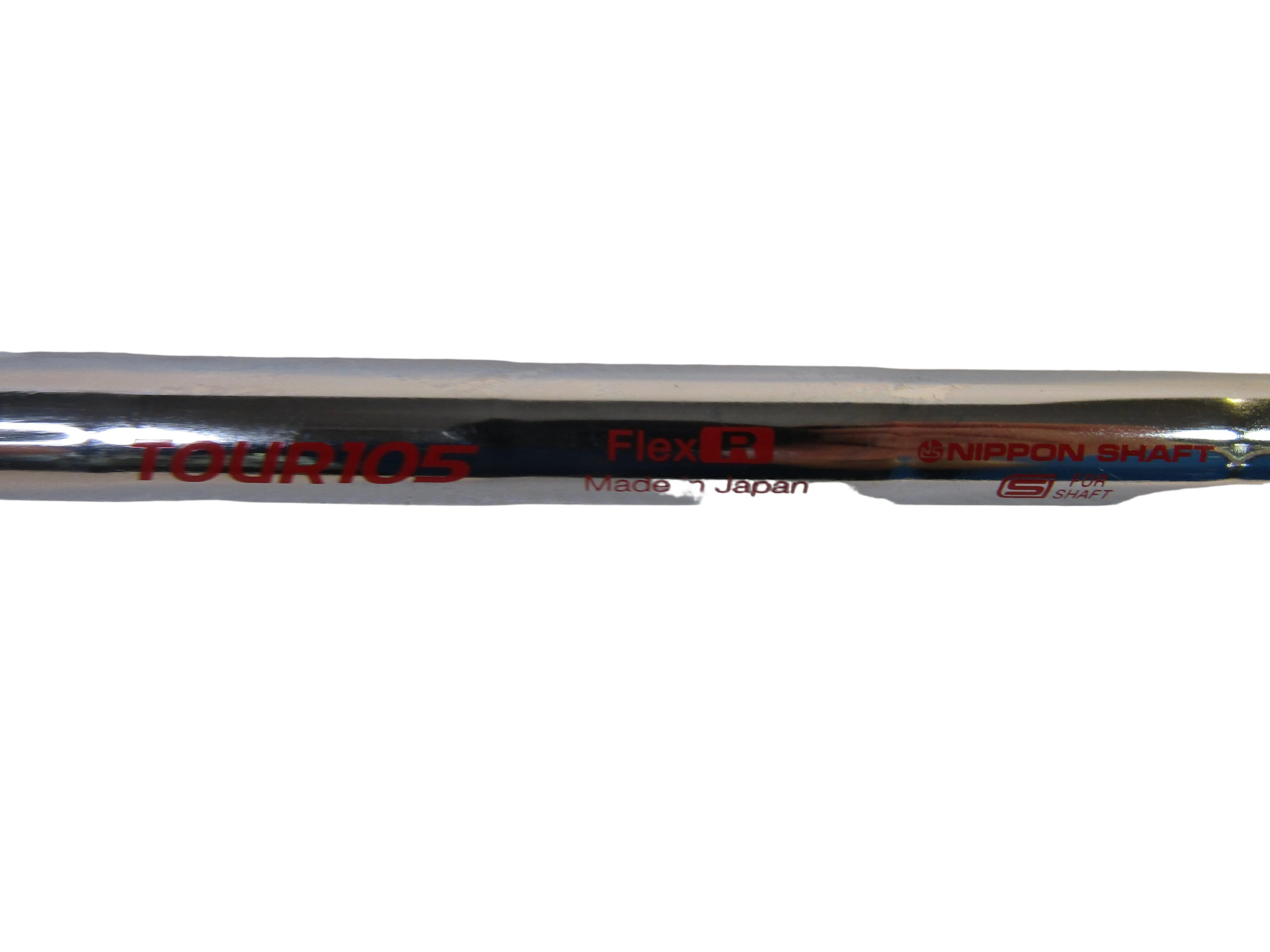 Pre-Owned Cobra Demo Nippon NS Pro Modus3 Tour 105 Regular Flex .355 Tip #7 Iron Shaft +3/4 Pre-Owned Shafts Nippon