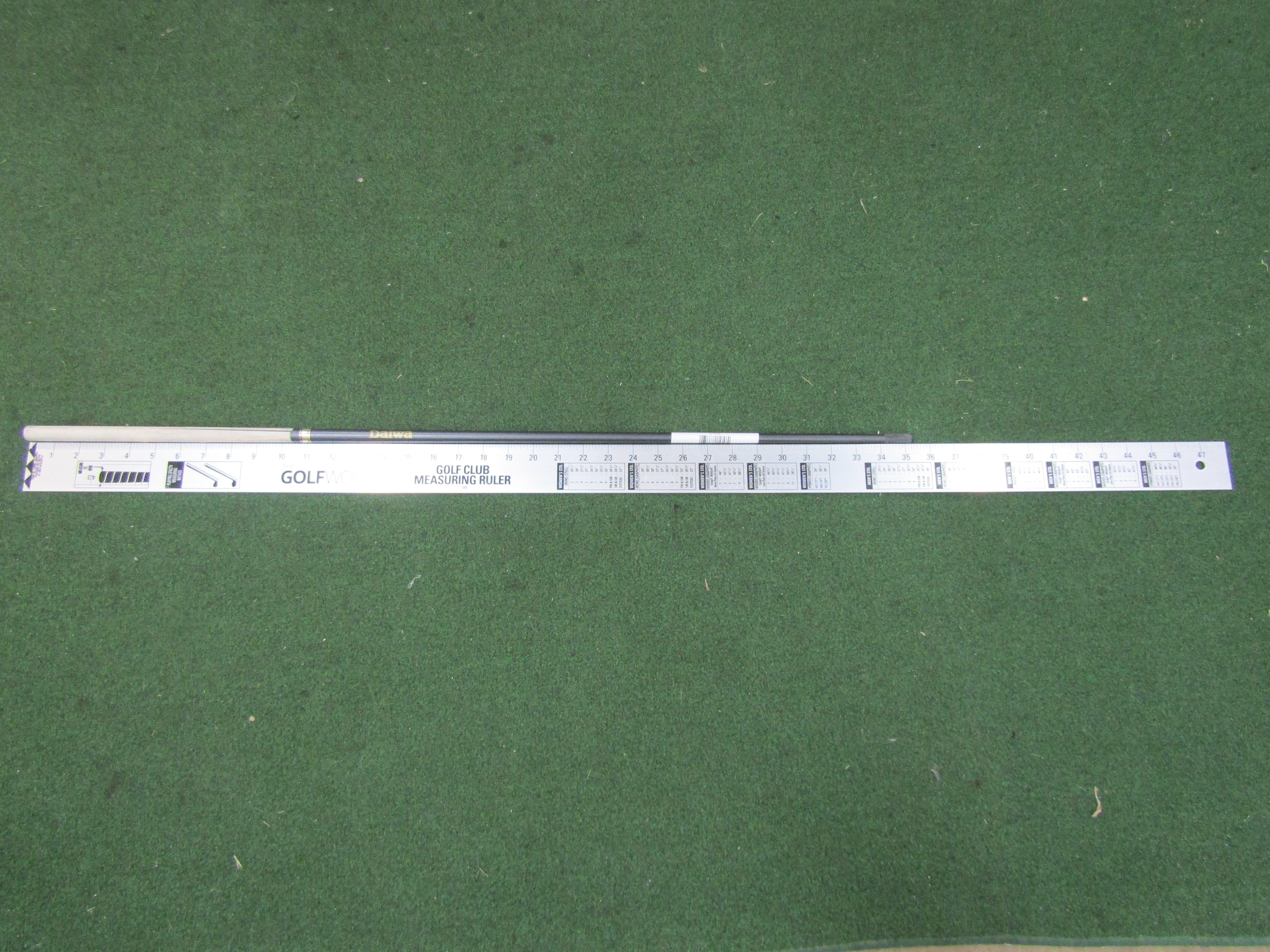 *PRE-OWNED* Daiwa TR-III Torque Resistant Graphite Regular Flex #8 Iron Shaft .370 Tip Pre-Owned Shafts Daiwa