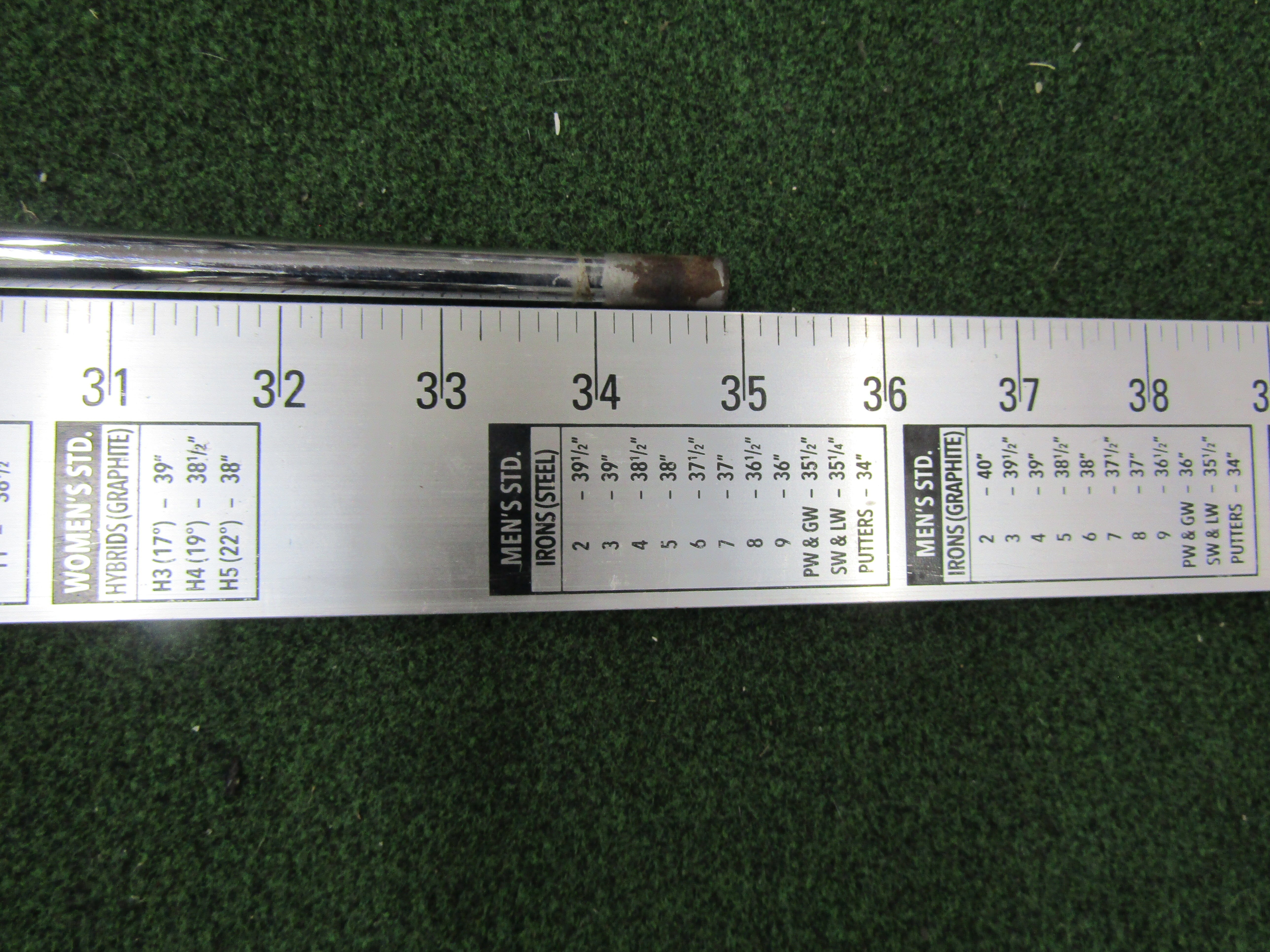 *PRE-OWNED* Ping AWT Stiff Flex Steel PW Iron Shaft .355 Tip Pre-Owned Shafts Ping
