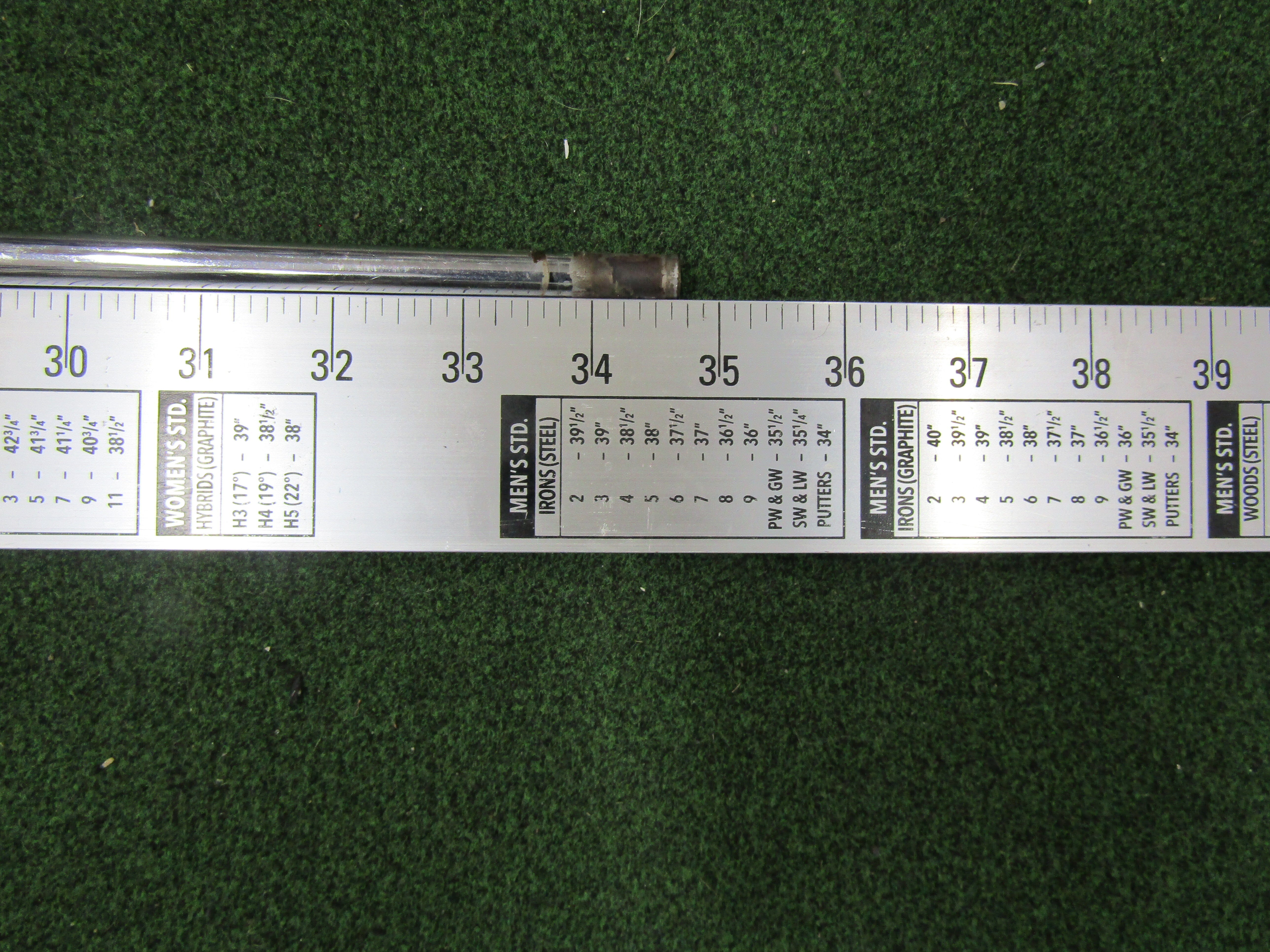 *PRE-OWNED* Ping AWT Stiff Flex Steel SW Iron Shaft .355 Tip Pre-Owned Shafts Ping