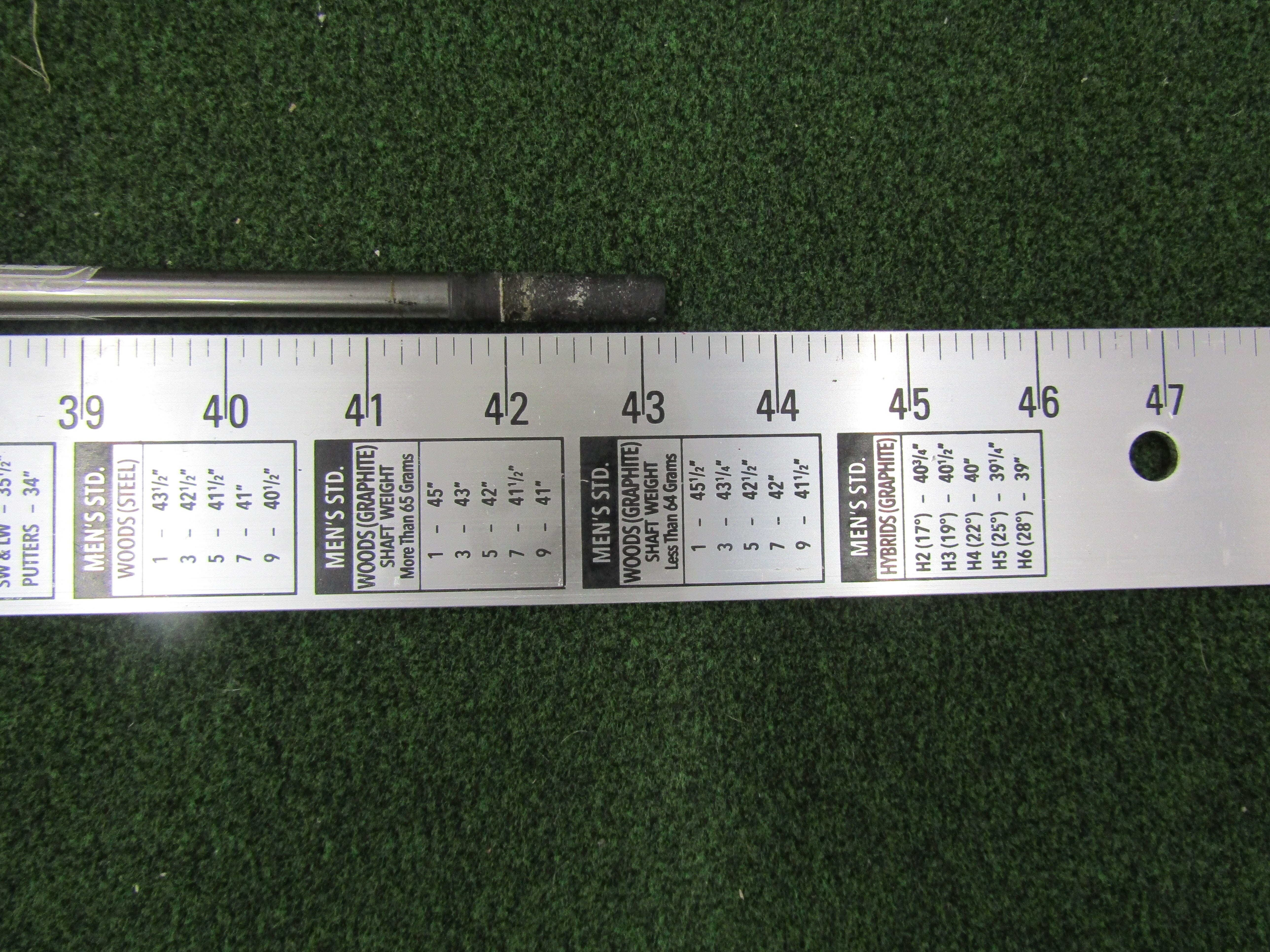 *PRE-OWNED* TaylorMade R7 MAS2 Stiff Flex Graphite Driver Shaft .350 Tip Pre-Owned Shafts TaylorMade