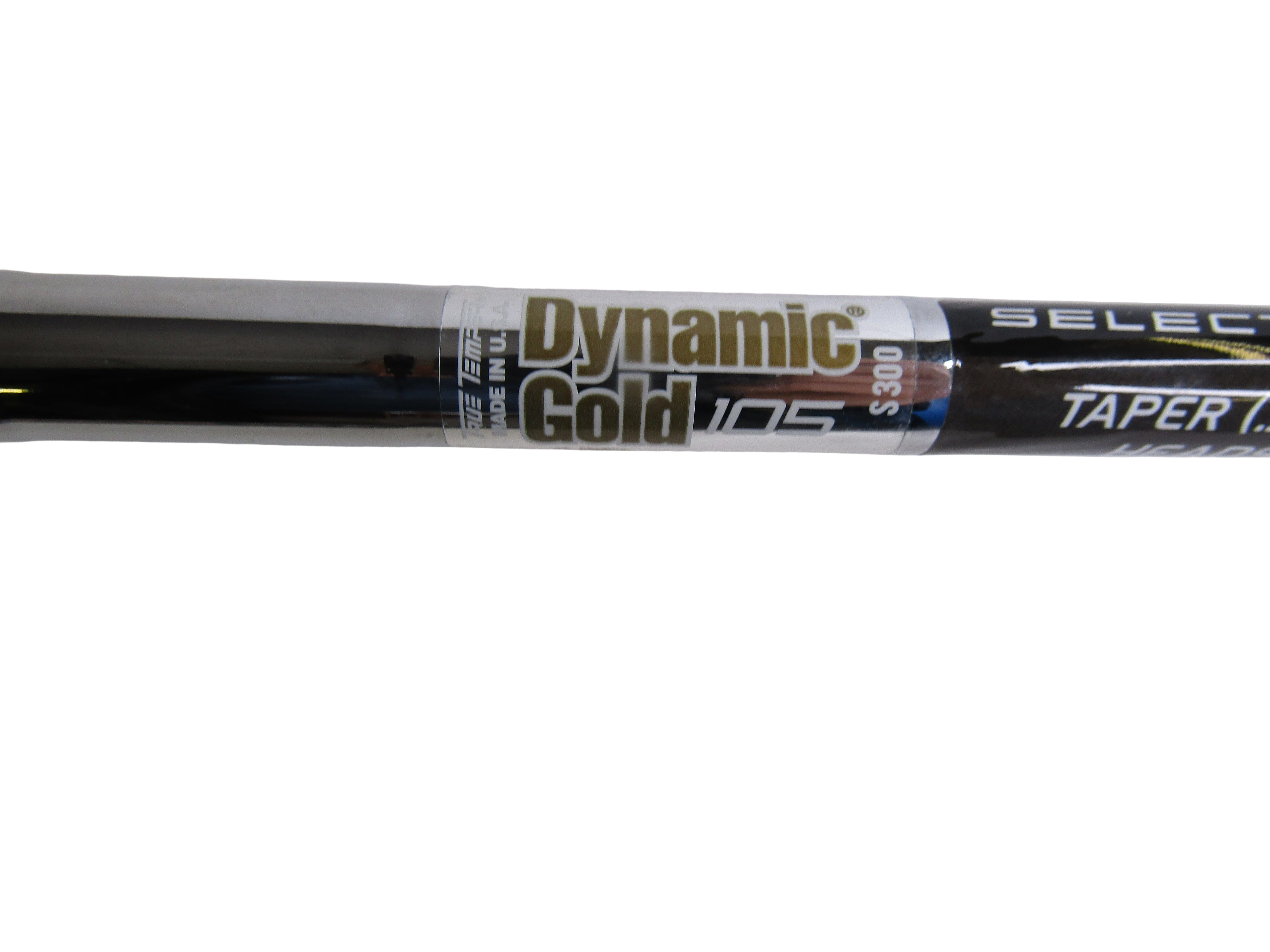 Pre-Owned TM Demo Dynamic Gold 105 S300 Taper Tip .355 #7 Iron Shaft Pre-Owned Shafts True Temper