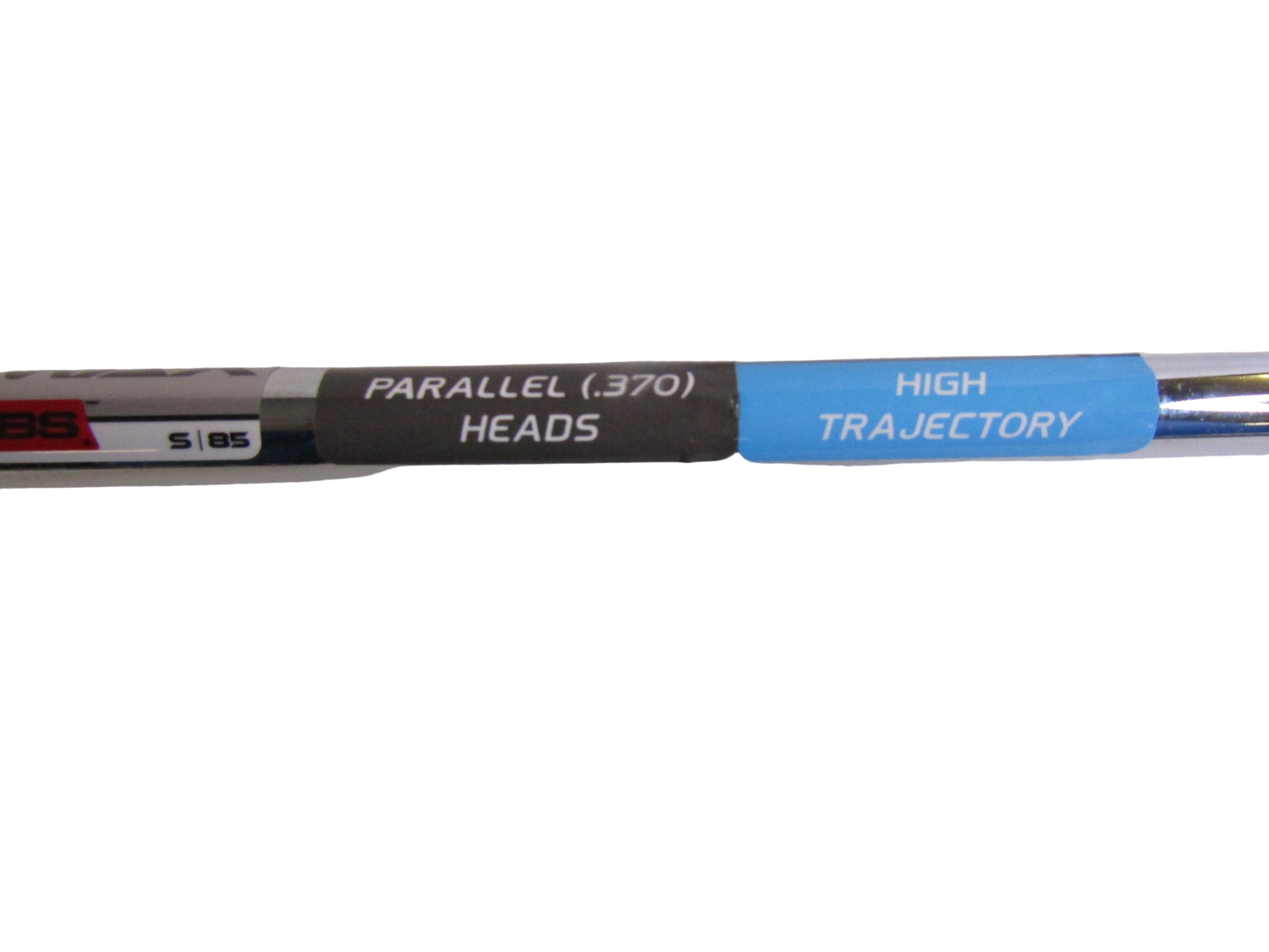 Pre-Owned TM Demo KBS Max 85 Stiff Steel +1 1/4 Parallel .370 Tip #7 Iron Shaft Pre-Owned Shafts KBS