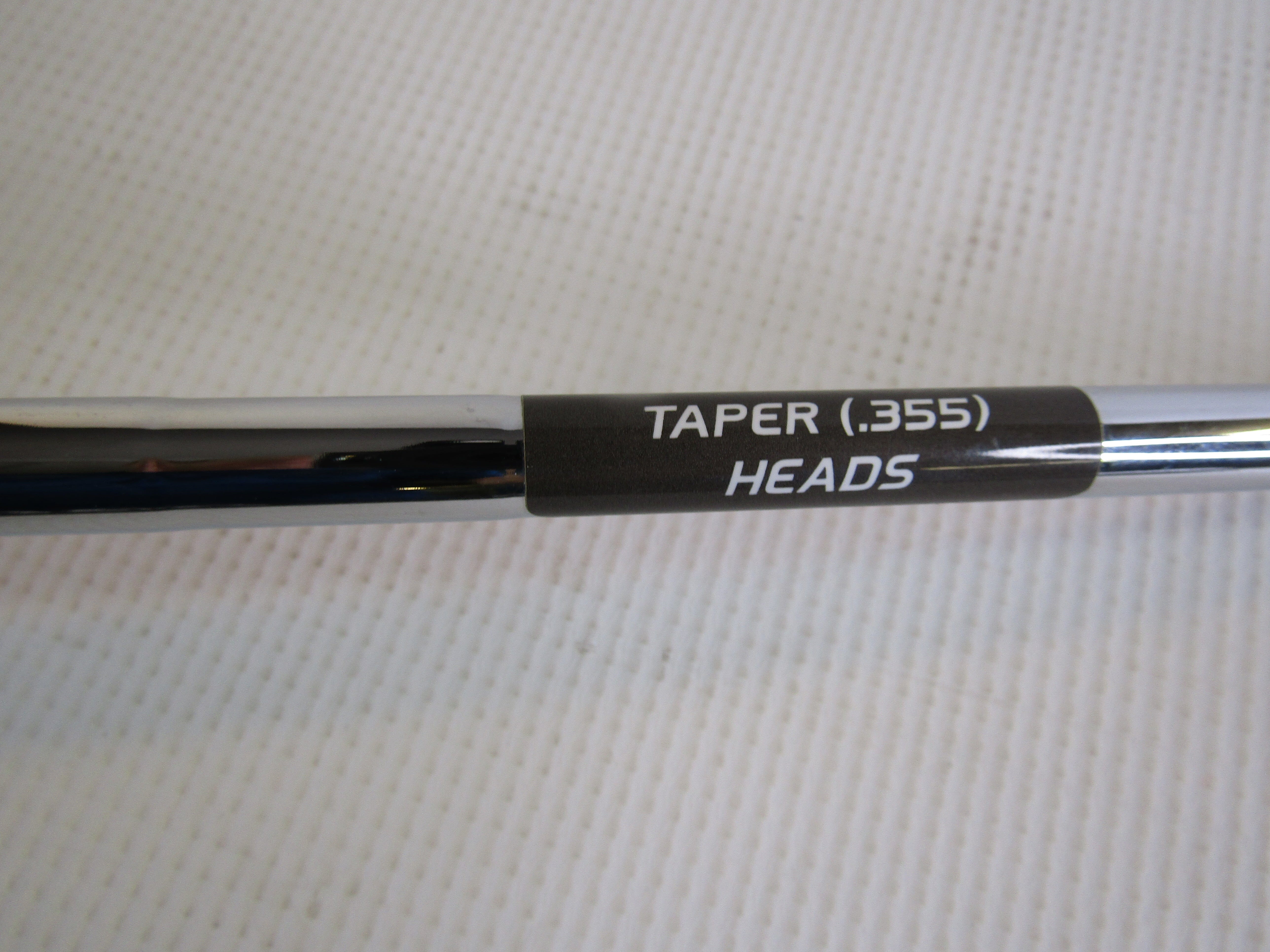 Pre-Owned TM Demo KBS Tour FLT 110 Regular Flex + 1/2 Taper Tip .355 #7 Iron Shaft Pre-Owned Shafts KBS Tour