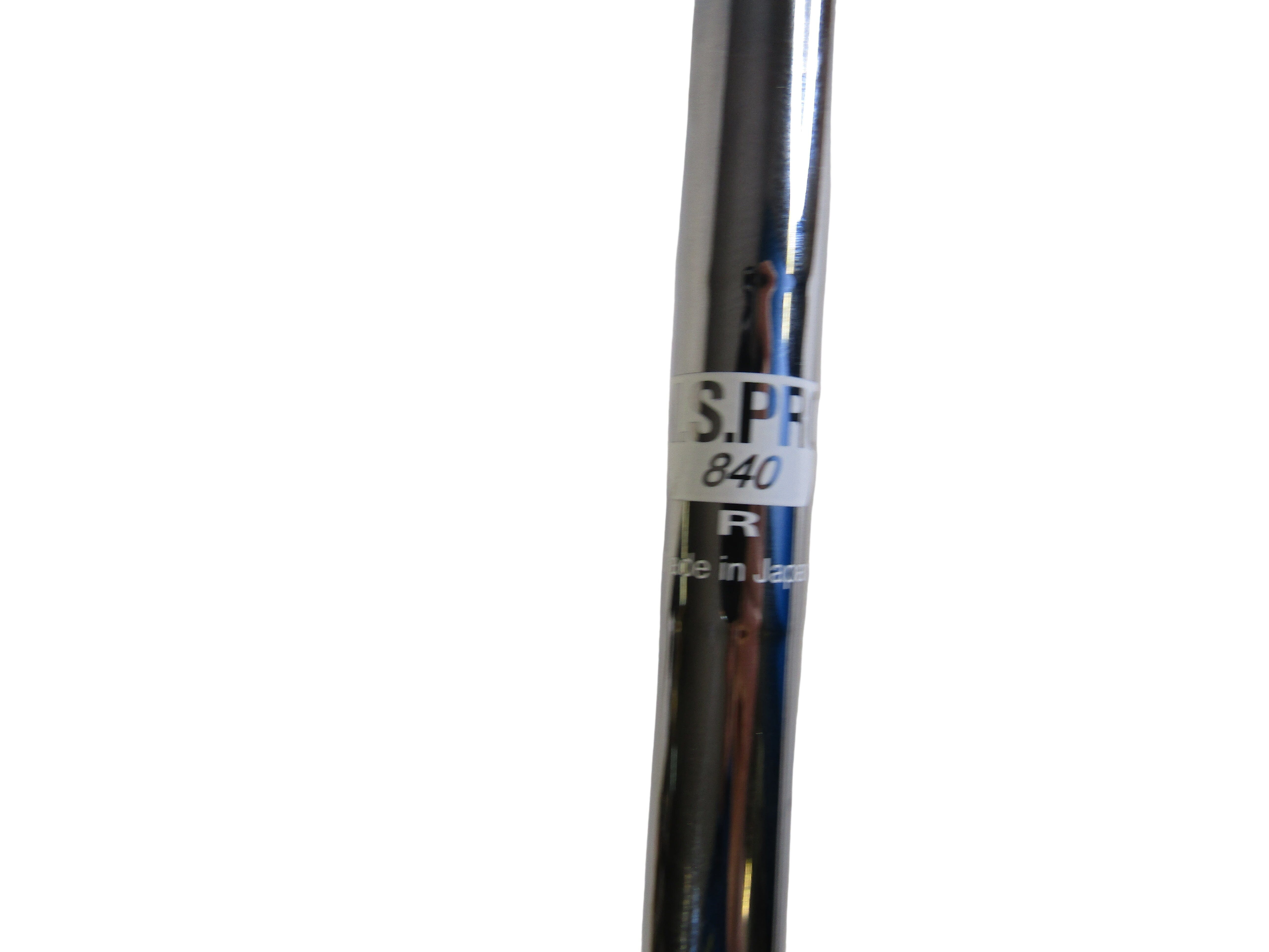 Pre-Owned TM Demo Nippon NS Pro 840 Regular Flex Std Parallel Tip .370 #7 Iron Shaft Pre-Owned Shafts Nippon