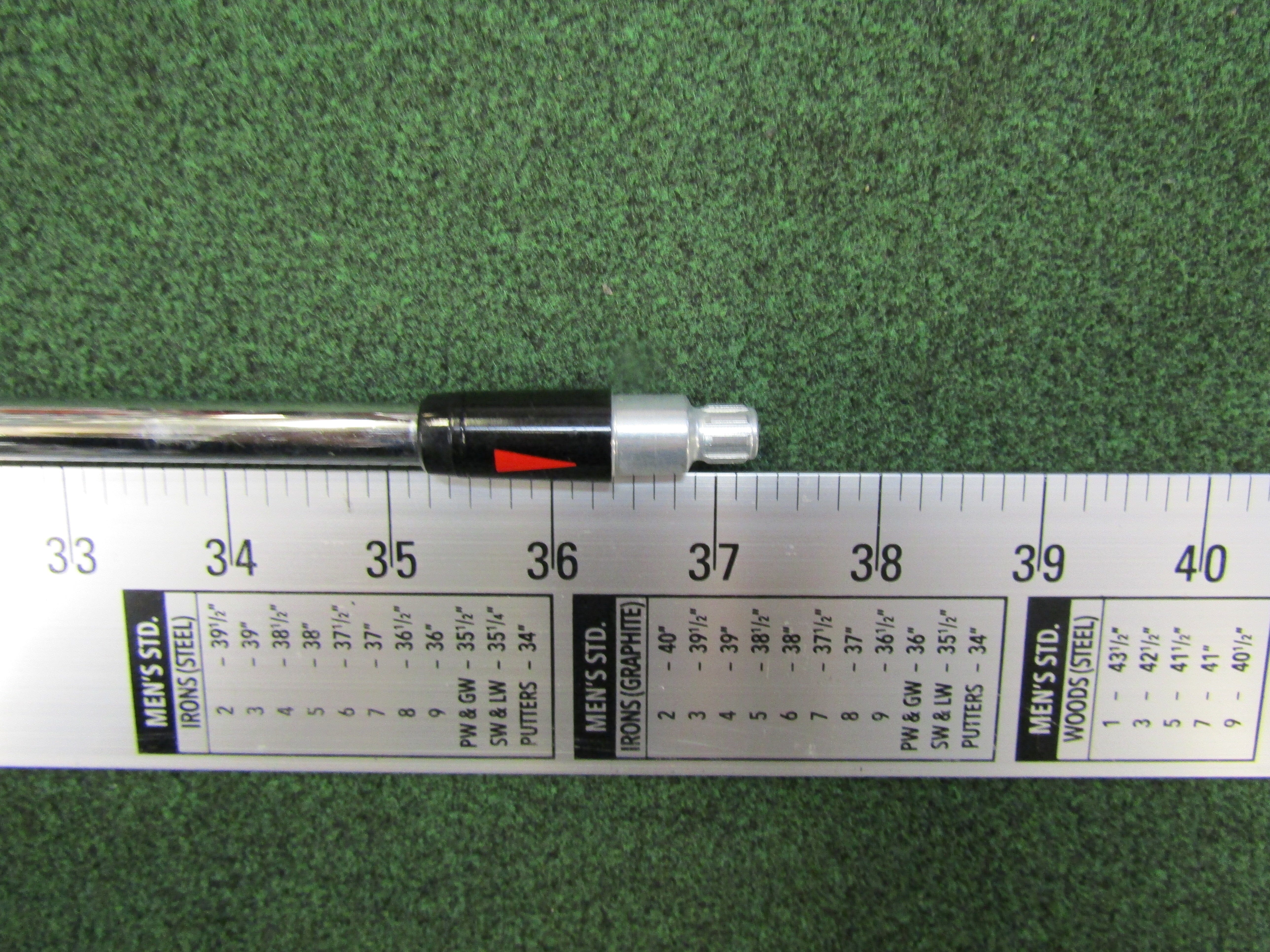 Pre-Owned TM Demo Nippon NS Pro 840 Stiff Flex +1 Parallel Tip .370 #7 Iron Shaft Pre-Owned Shafts Nippon