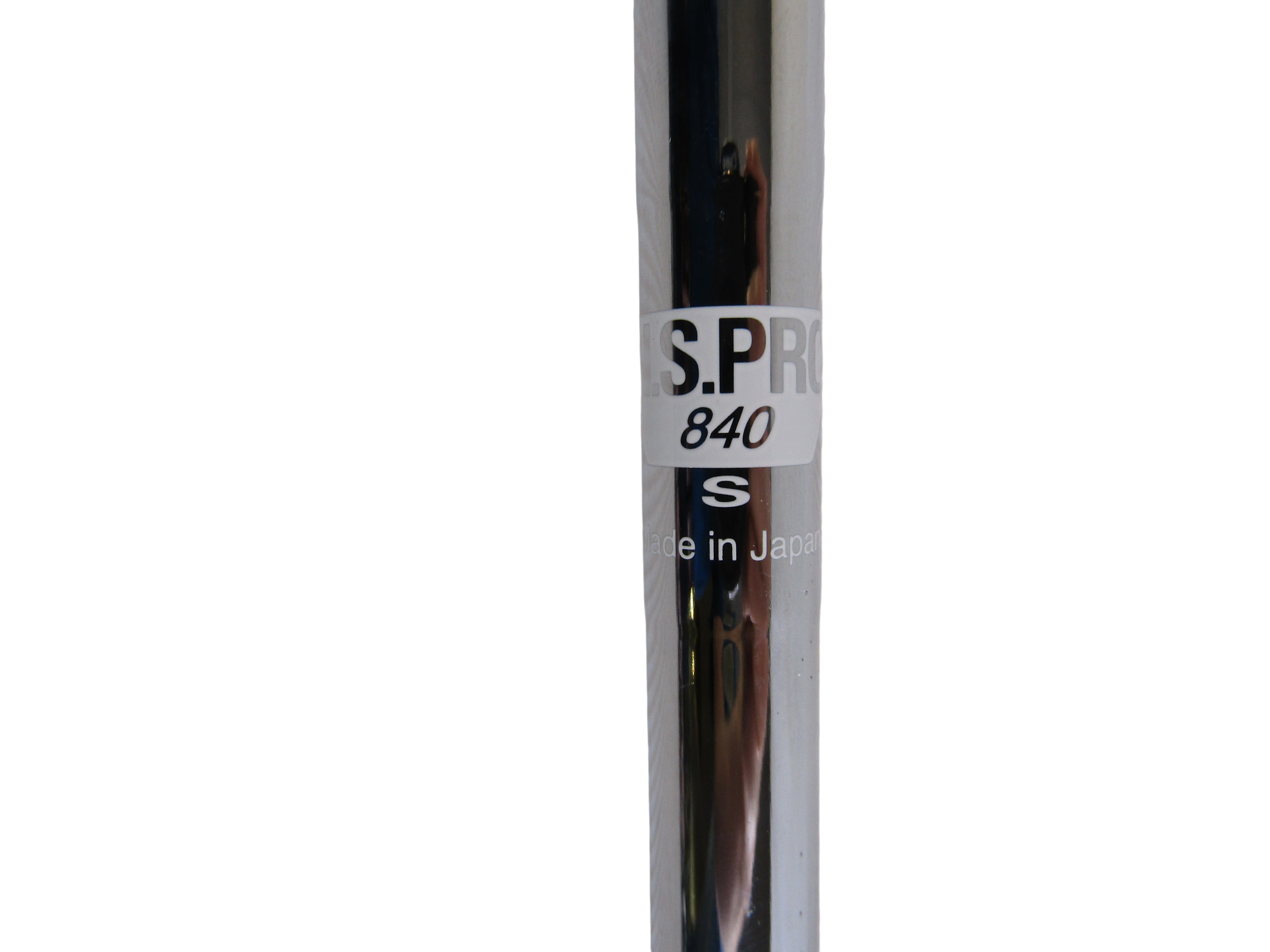 Pre-Owned TM Demo Nippon NS Pro 840 Stiff Flex+ 1/2 Parallel Tip .370 #7 Iron Shaft Pre-Owned Shafts Nippon