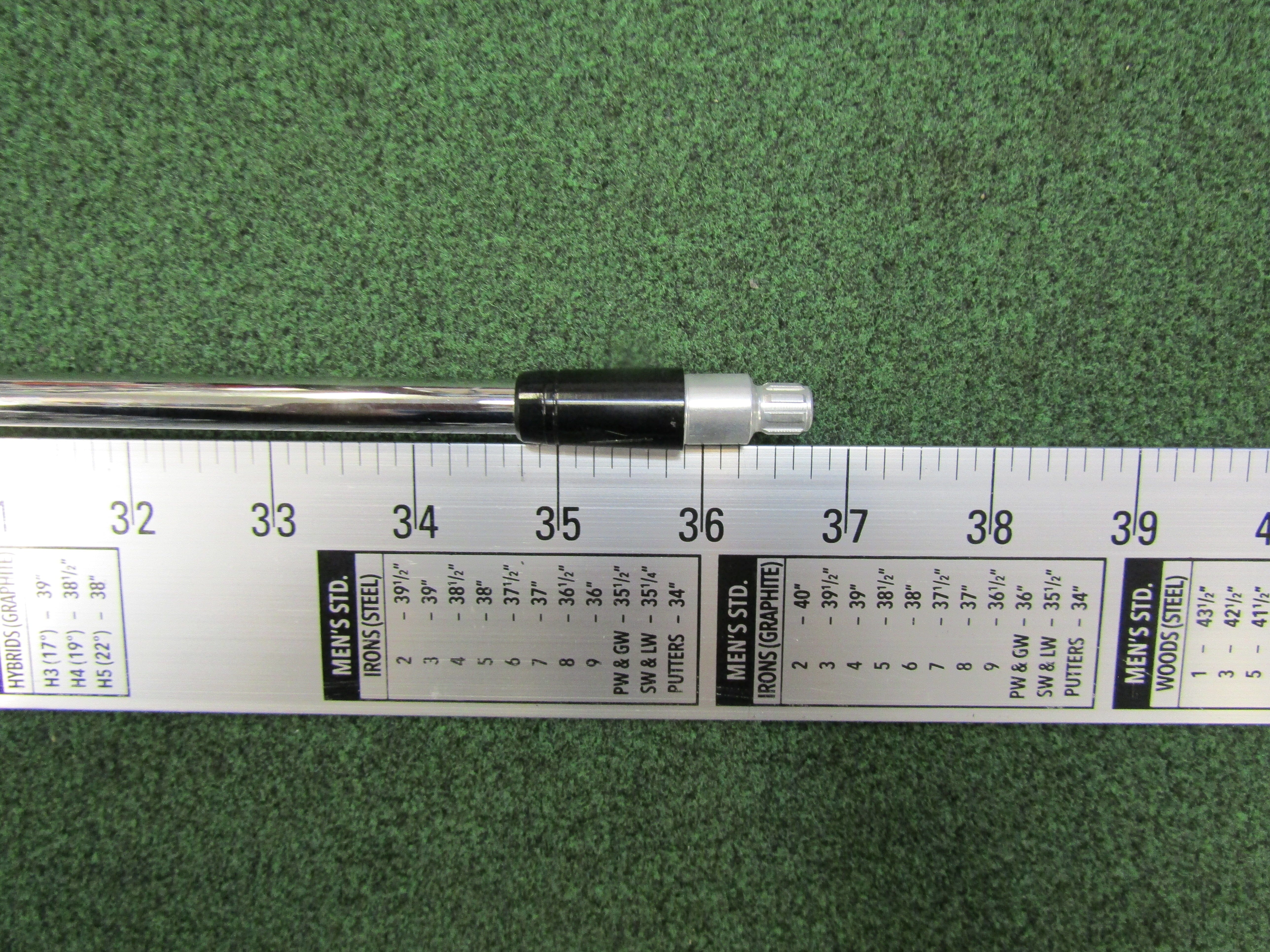 Pre-Owned TM Demo Nippon NS Pro 840 Stiff Flex+ 1/2 Parallel Tip .370 #7 Iron Shaft Pre-Owned Shafts Nippon