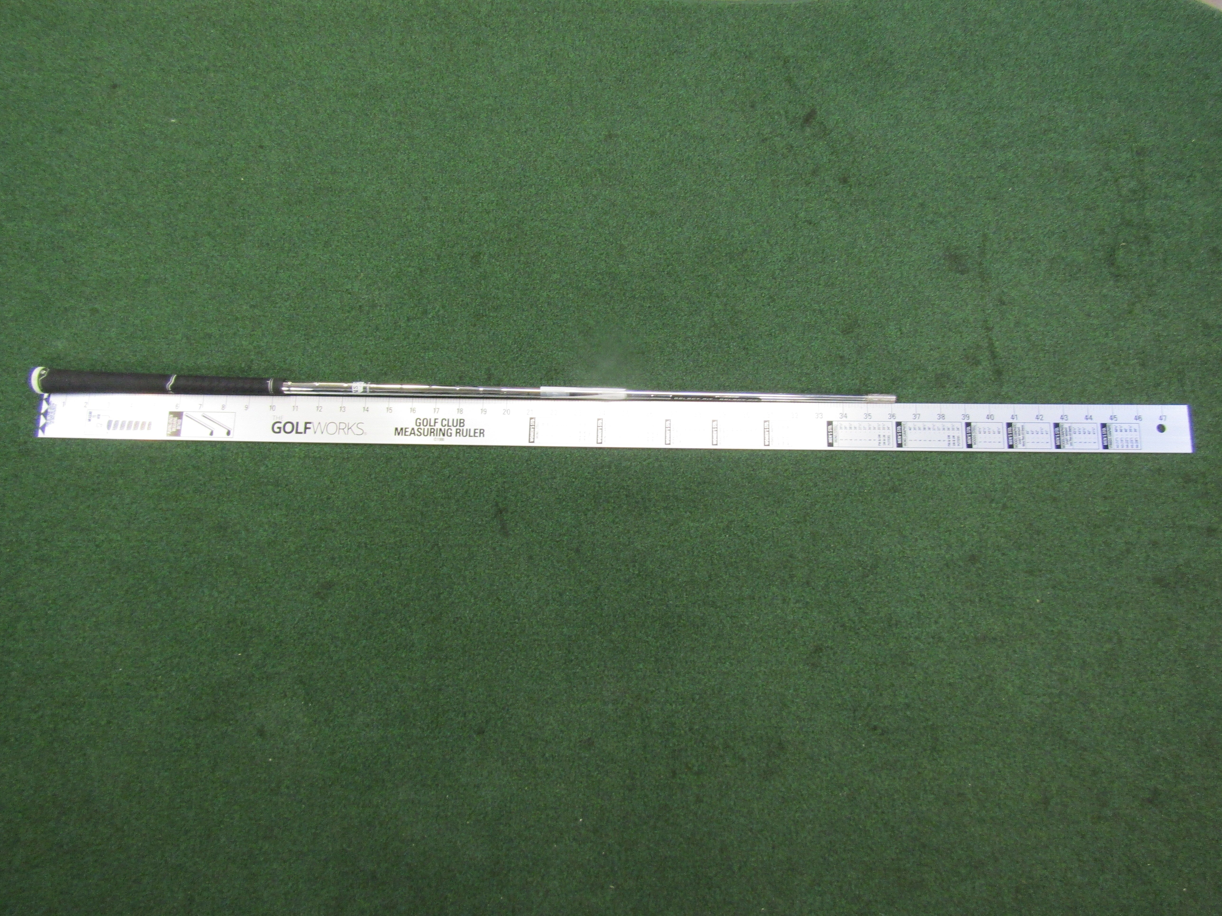 Pre-Owned TM Demo Nippon NS Pro 840 Stiff Flex Std Parallel Tip .370 #7 Iron Shaft Pre-Owned Shafts Nippon