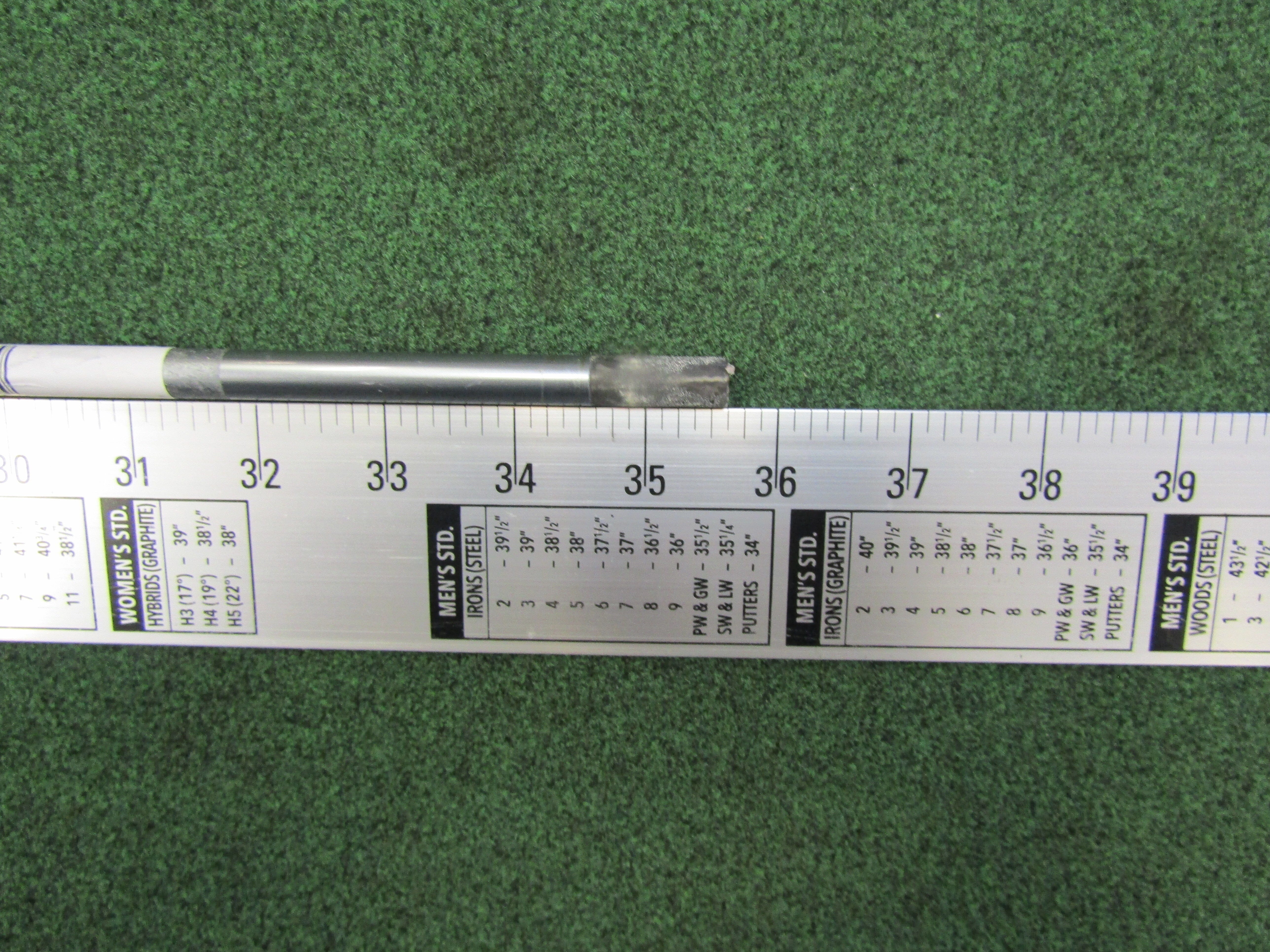 Pre-Owned TM Demo Ozik Program F15 85 Stiff -1/2 Parallel Tip .370 #7 Iron Shaft Pre-Owned Shafts Matrix Ozik