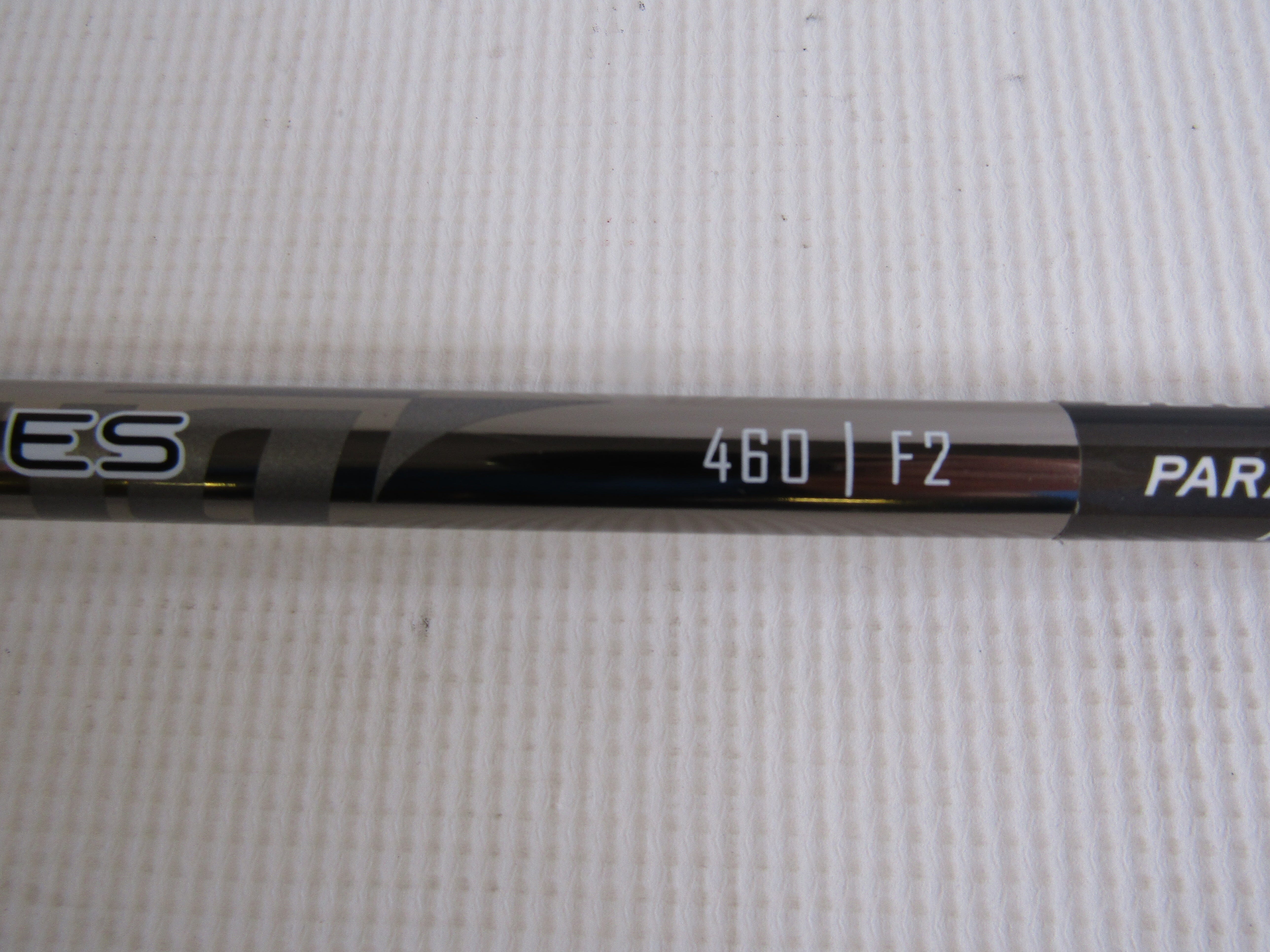 Pre-Owned TM Demo Recoil ES 460 F2 Senior Flex Std Parallel .370 Tip #7 Iron Shaft Pre-Owned Shafts UST Mamiya