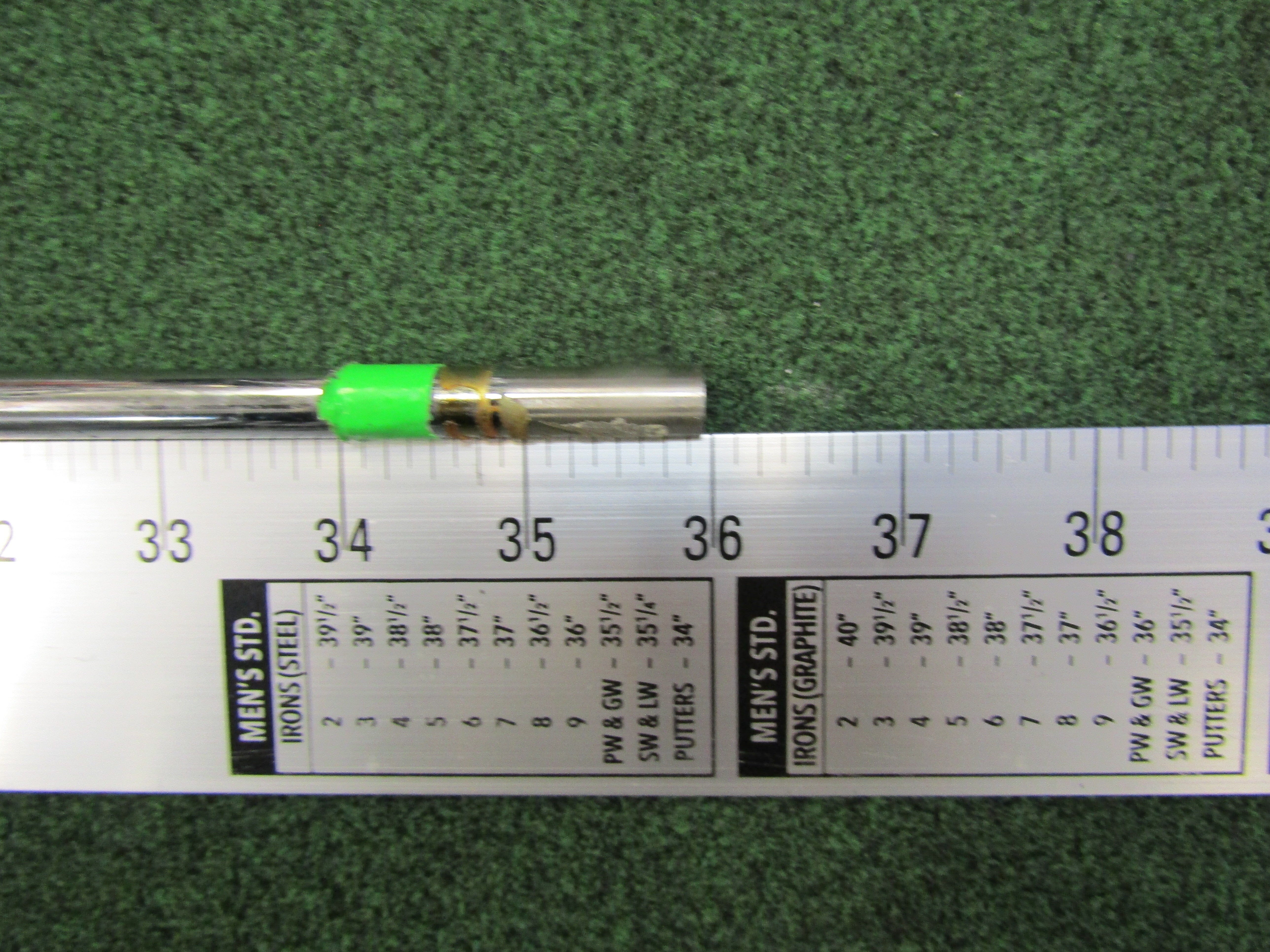 Pre-Owned TM Demo TT XP 95 Steel S300 Flex +1/2 Parallel .370 Tip #7 Iron Shaft Pre-Owned Shafts True Temper