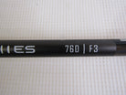 Pre-Owned TM Demo UST Mamiya Recoil 760 F3 Regular Flex + 1/2 Taper Tip .355 #7 Iron Shaft Pre-Owned Shafts UST Mamiya