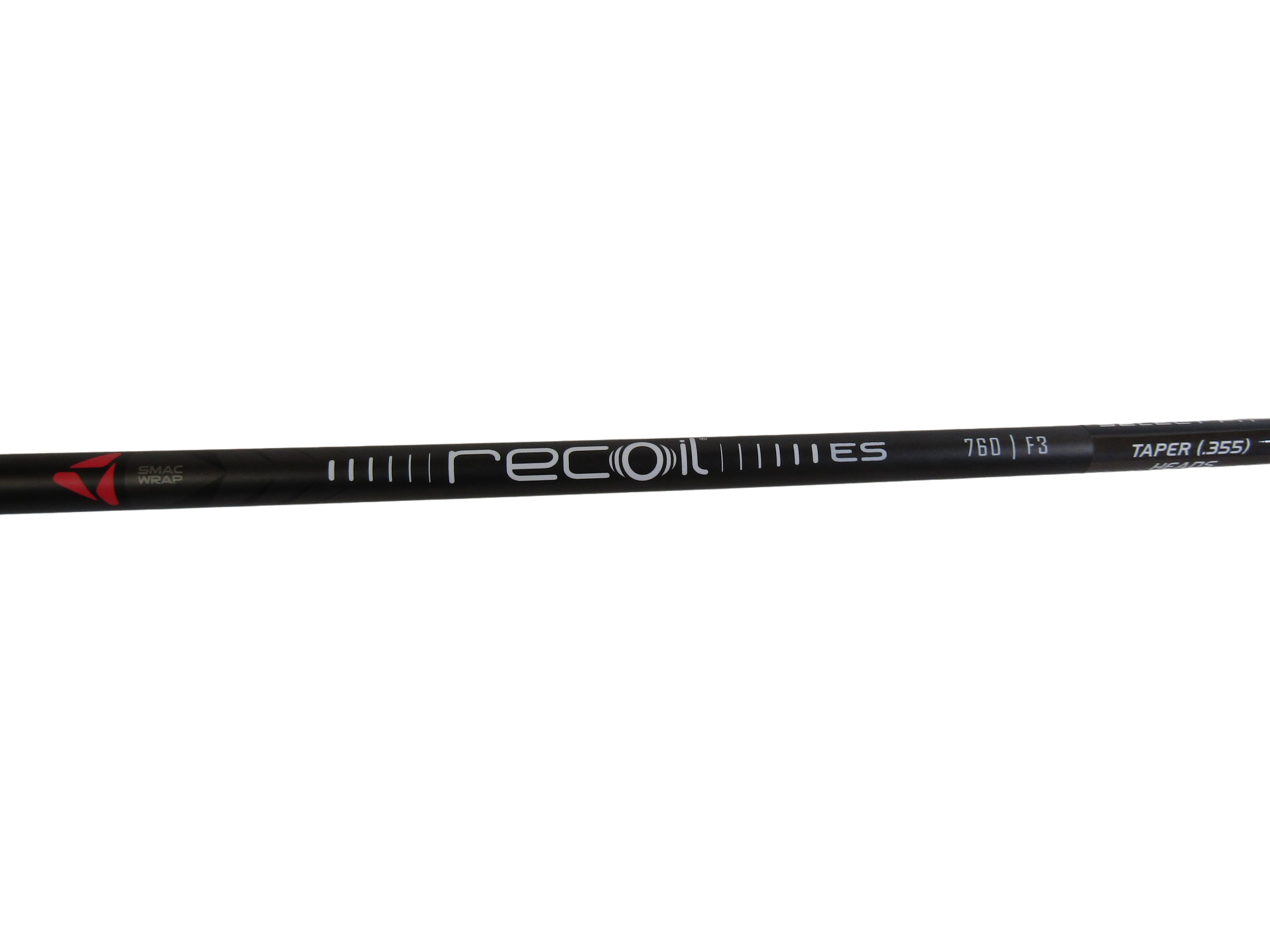 Pre-Owned TM Demo UST Mamiya Recoil 760 F3 Regular Flex + 1/2 Taper Tip .355 #7 Iron Shaft Pre-Owned Shafts UST Mamiya