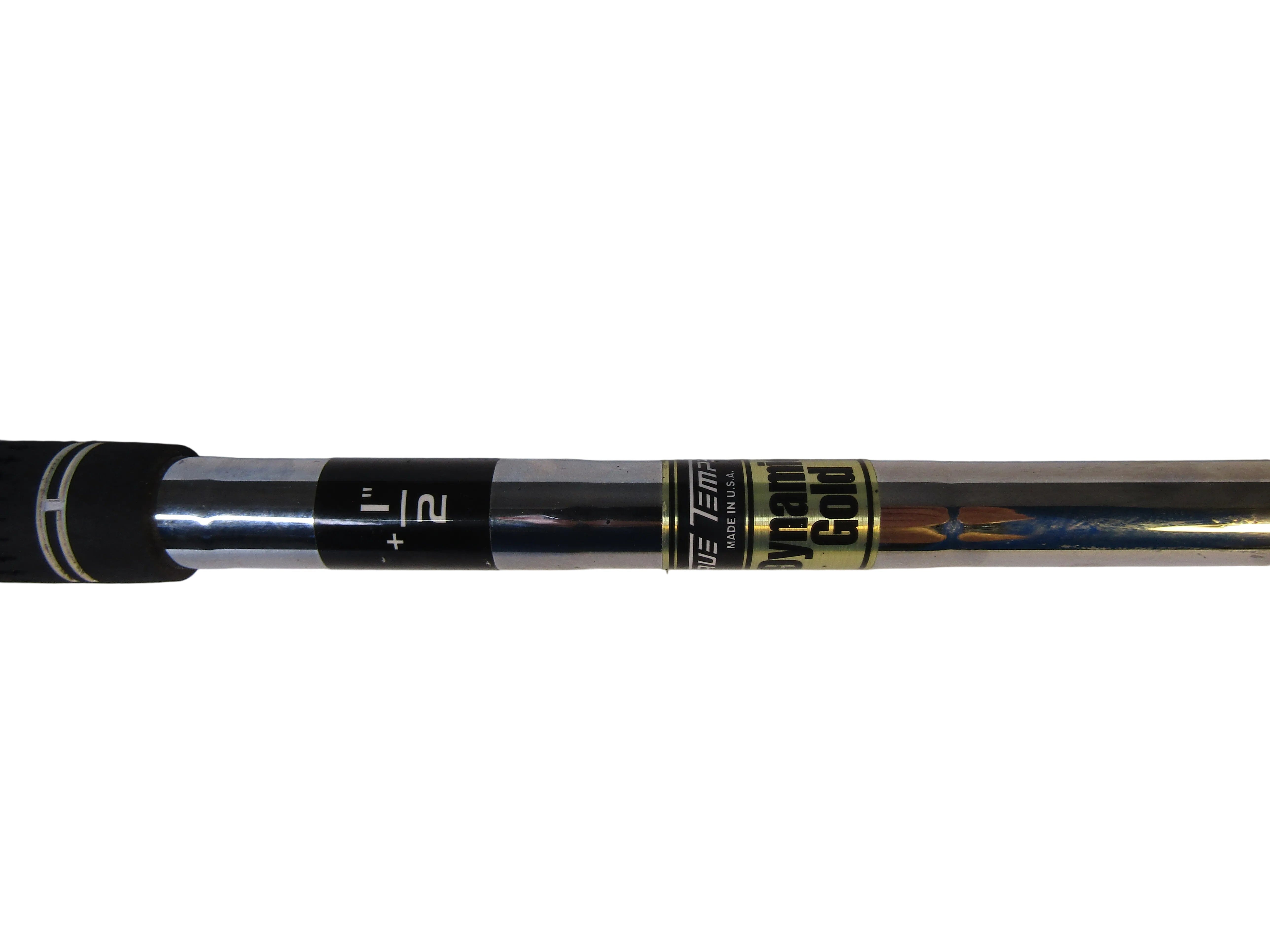 Pre-Owned TM Dynamic Gold X100 Demo XStiff Steel -3/8 .355 Tip #7 Iron Shaft Pre-Owned Shafts True Temper