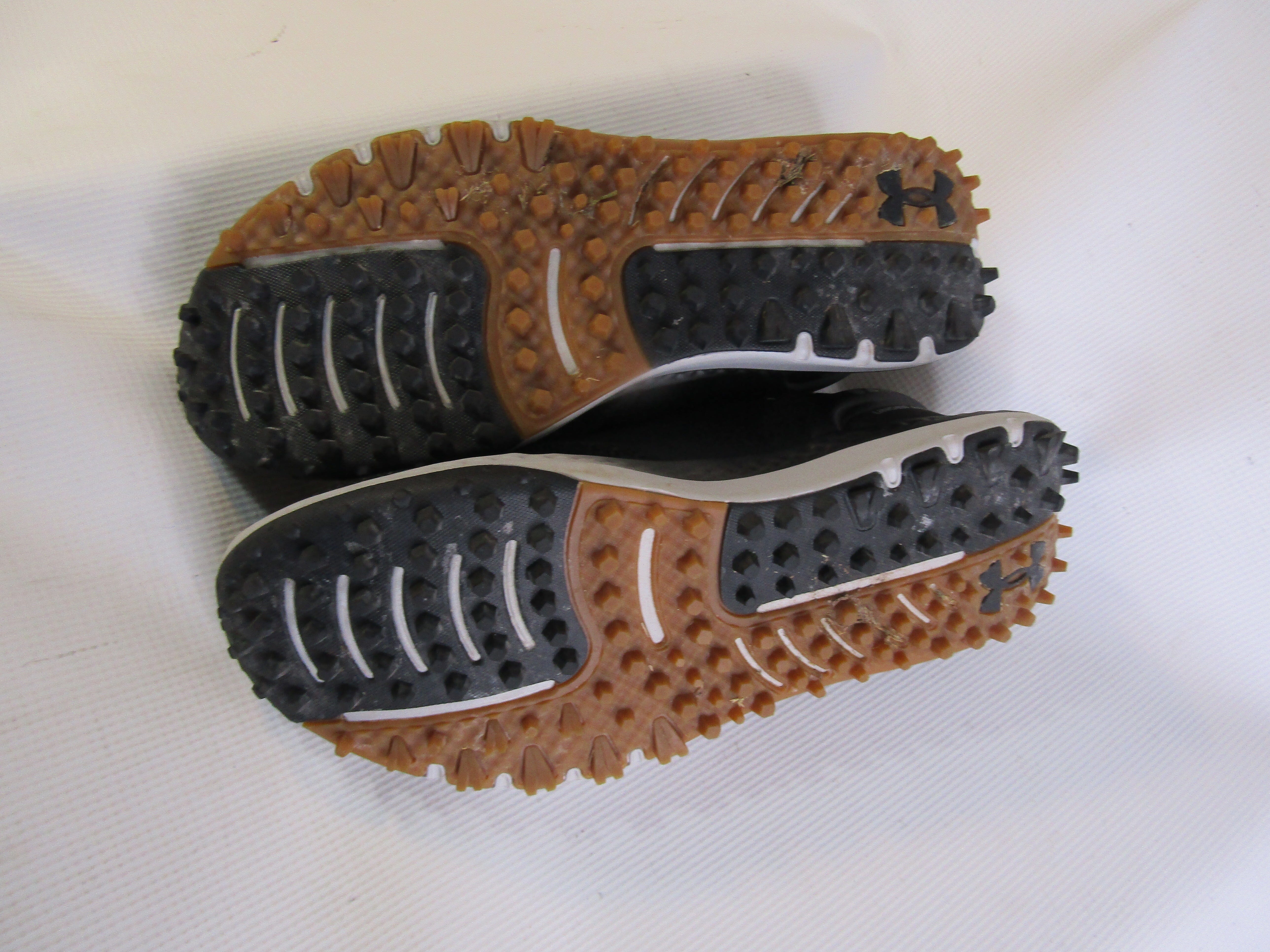 Pre-Owned Under Armour Storm Men's Size 10.5 Black Spikeless Golf Shoes Under Armour