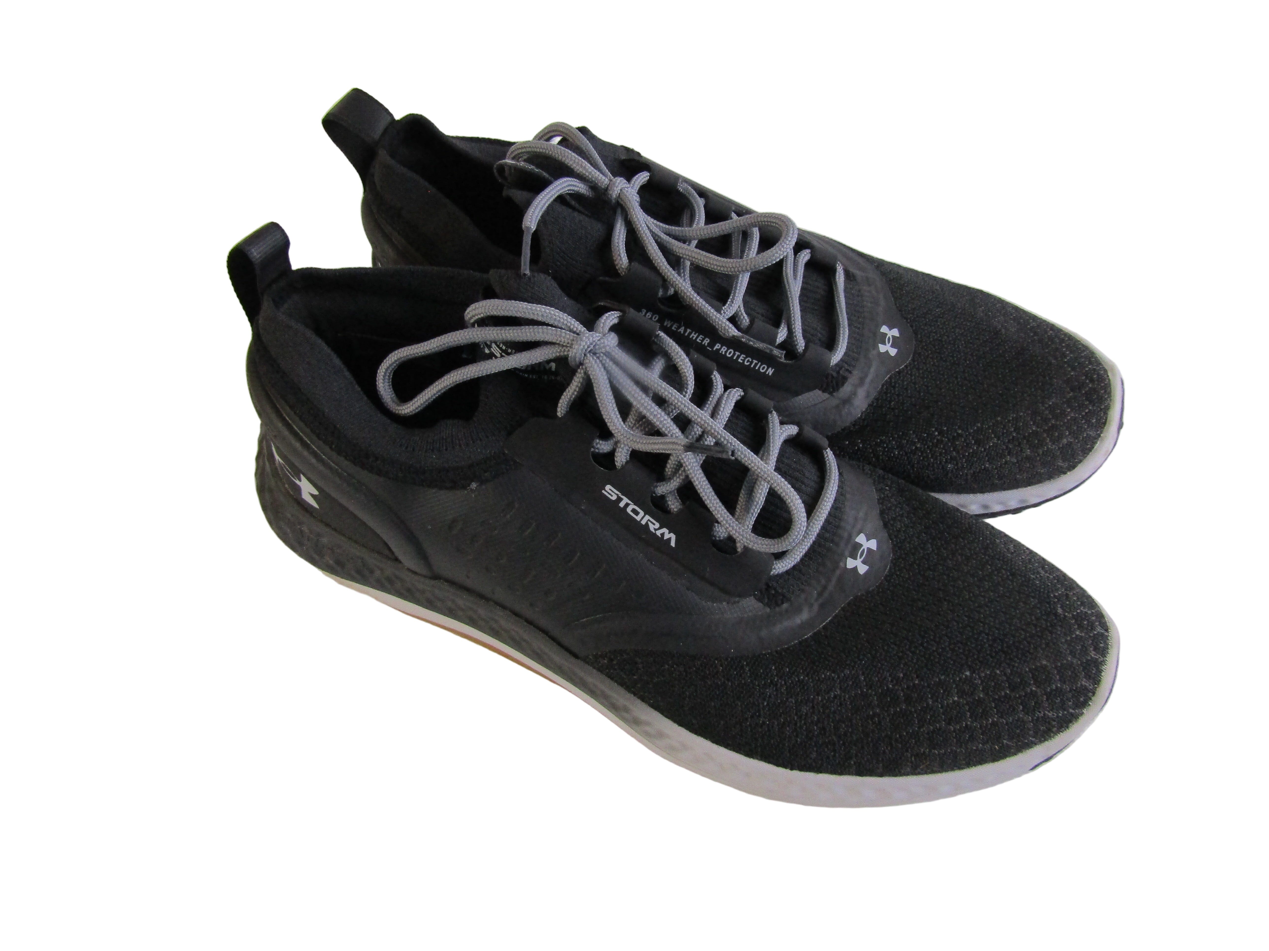 Pre-Owned Under Armour Storm Men's Size 10.5 Black Spikeless Golf Shoes Under Armour