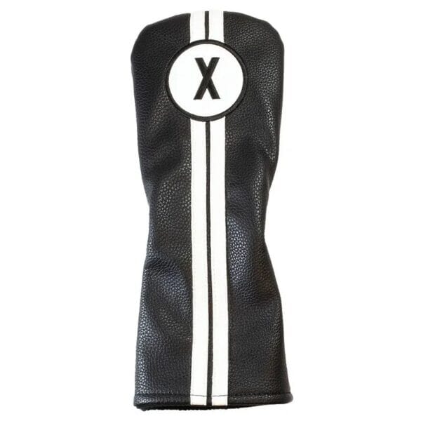 Pride Sports Fairway Wood Head Cover Black/White Head Covers Golf Trends Black #X