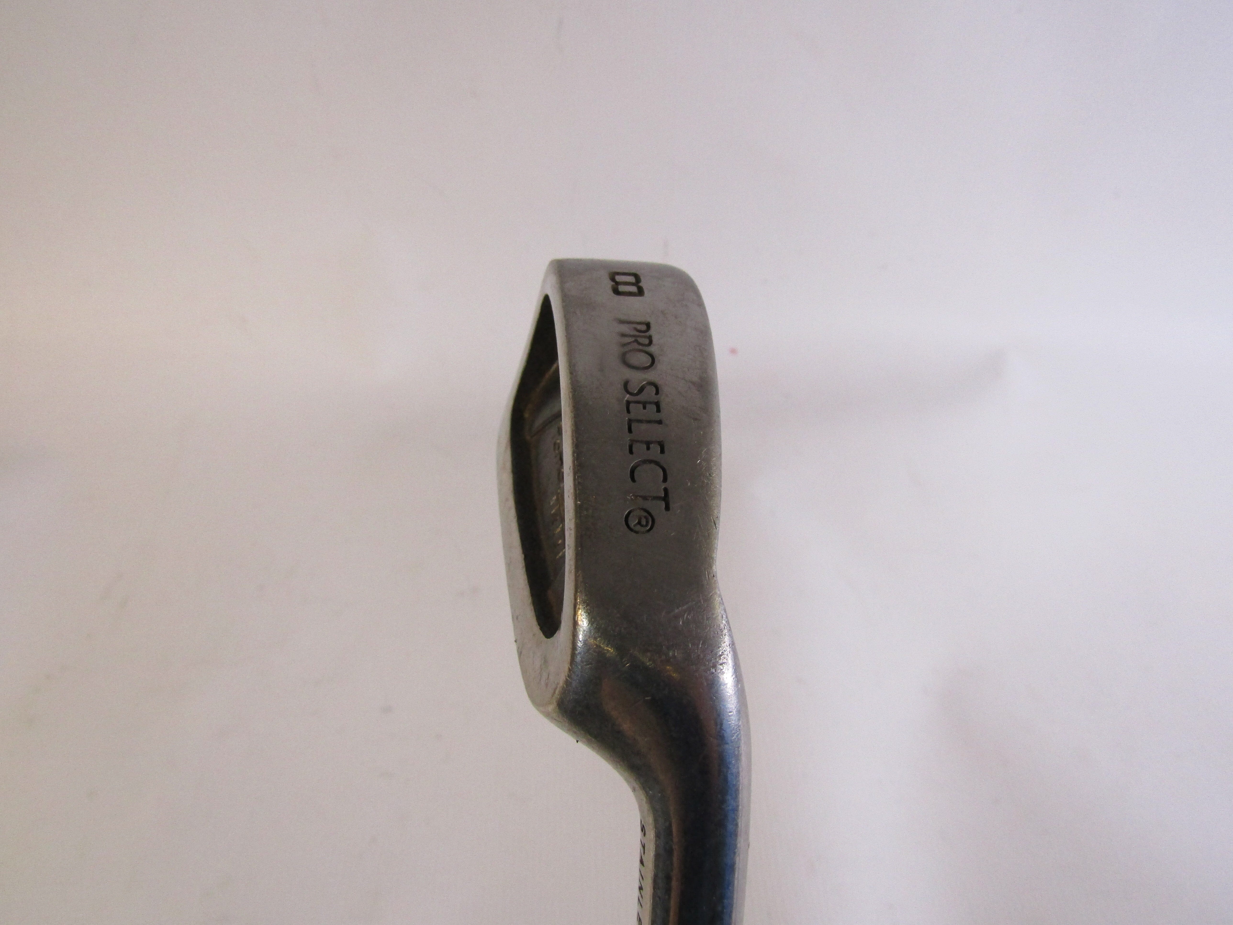 Pro Select Tomahawk Nickel #8 Iron Stiff Flex Steel Men's Right Pre-Owned Irons Pro Select