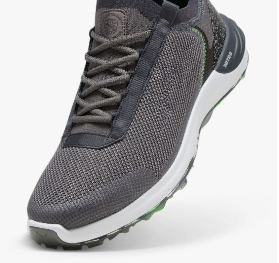 Puma Phantomcat Nitro SportGolf Shoe 310220 05 Grey/White/Green Spikeless Golf Shoe Puma