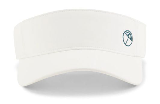 Puma Women's AP Visor 025580 01 Warm White Cold Green Hats Puma