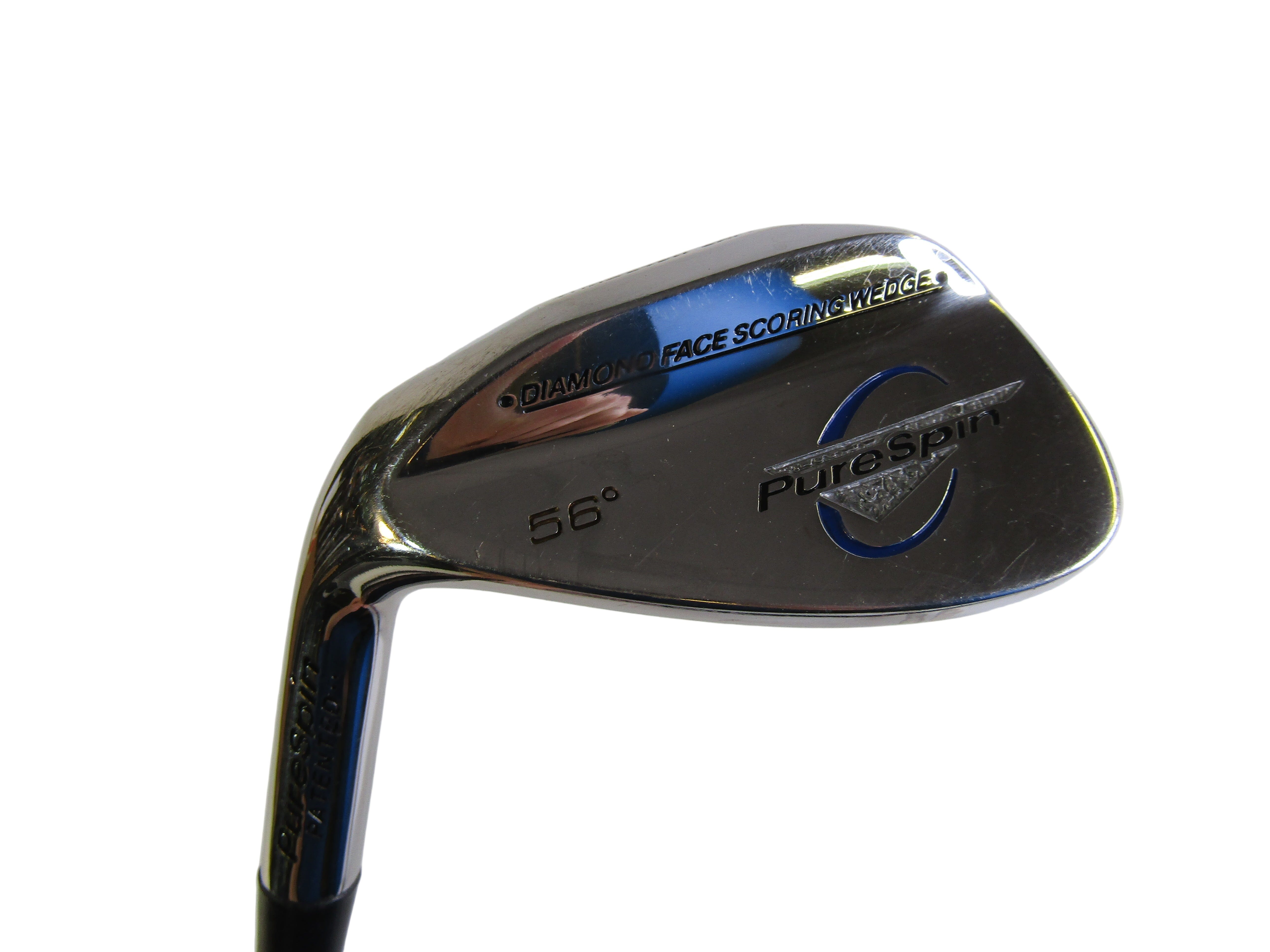 Purespin 56° Diamond Faced SW Regular Flex Graphite Men's Left Pre-Owned Wedges Pure Spin
