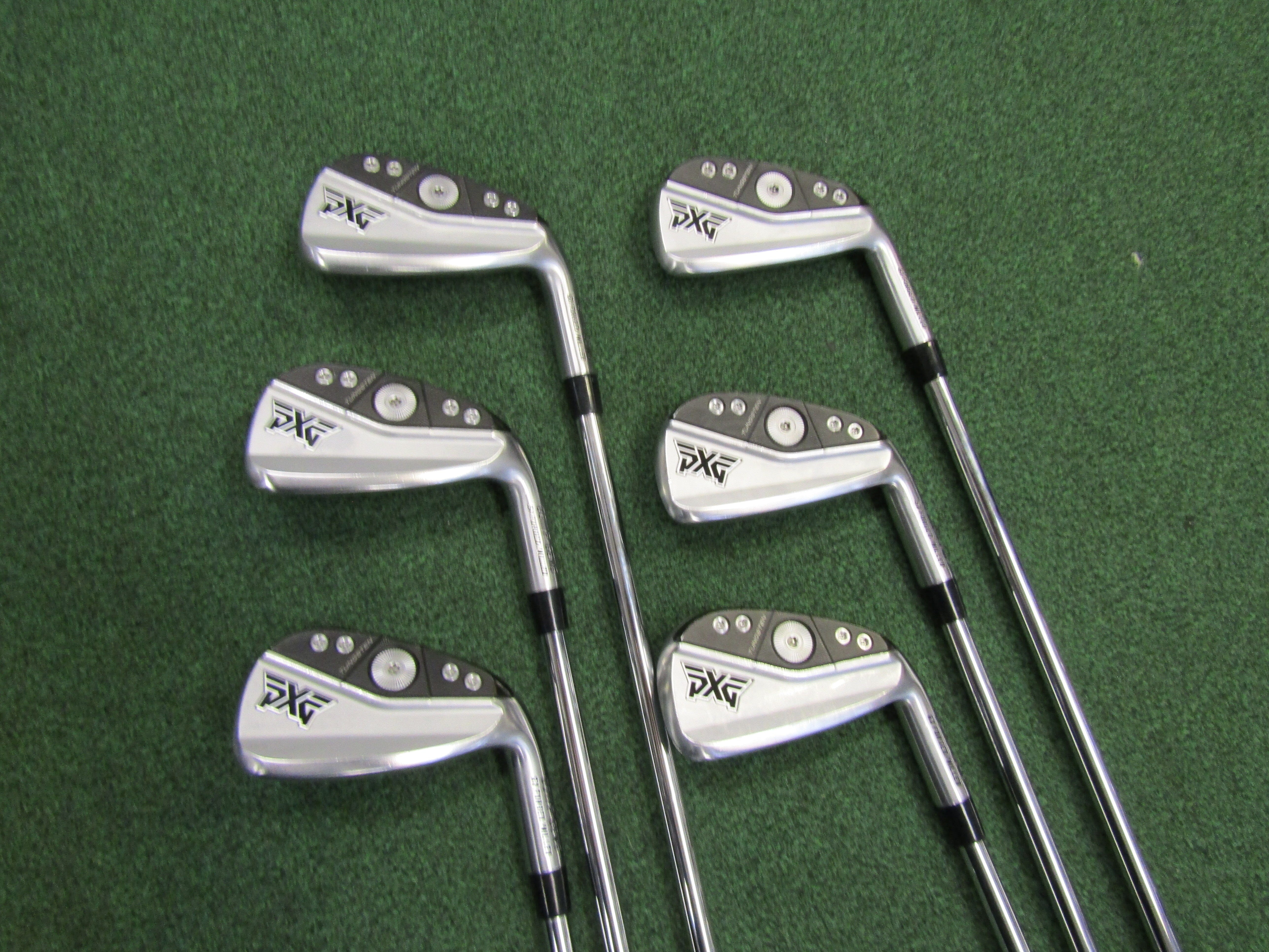 PXG 0311 P Gen 6 #5 - PW 6 pc. Iron Set Stiff Flex Steel Men's Right Pre-Owned Iron Sets PXG