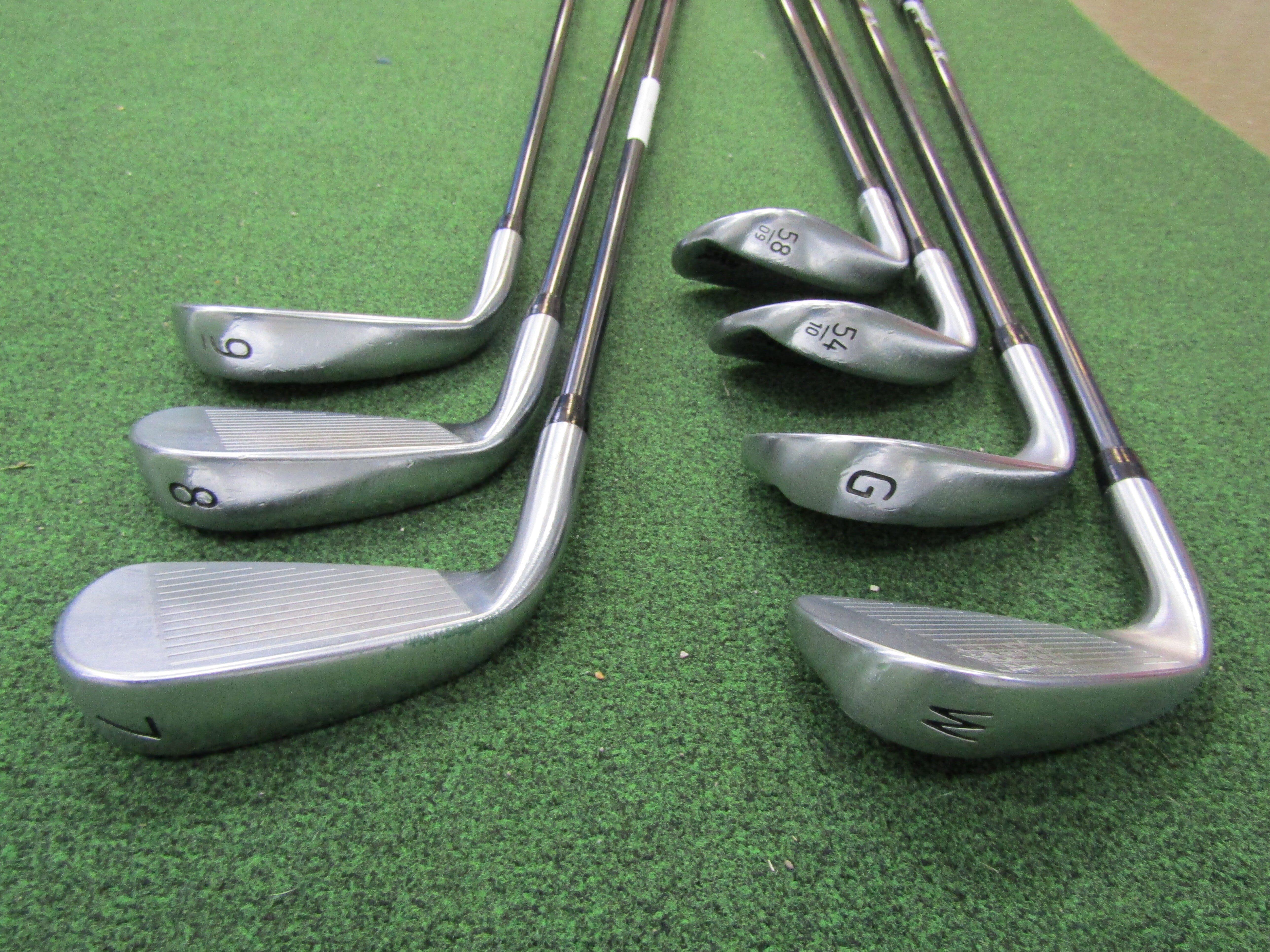 PXG 0311 XP Gen 4 #7-PW, GW, 54° and 58° 7 pc. Iron Set Senior Flex Graphite Men's Right Pre-Owned Iron Sets PXG