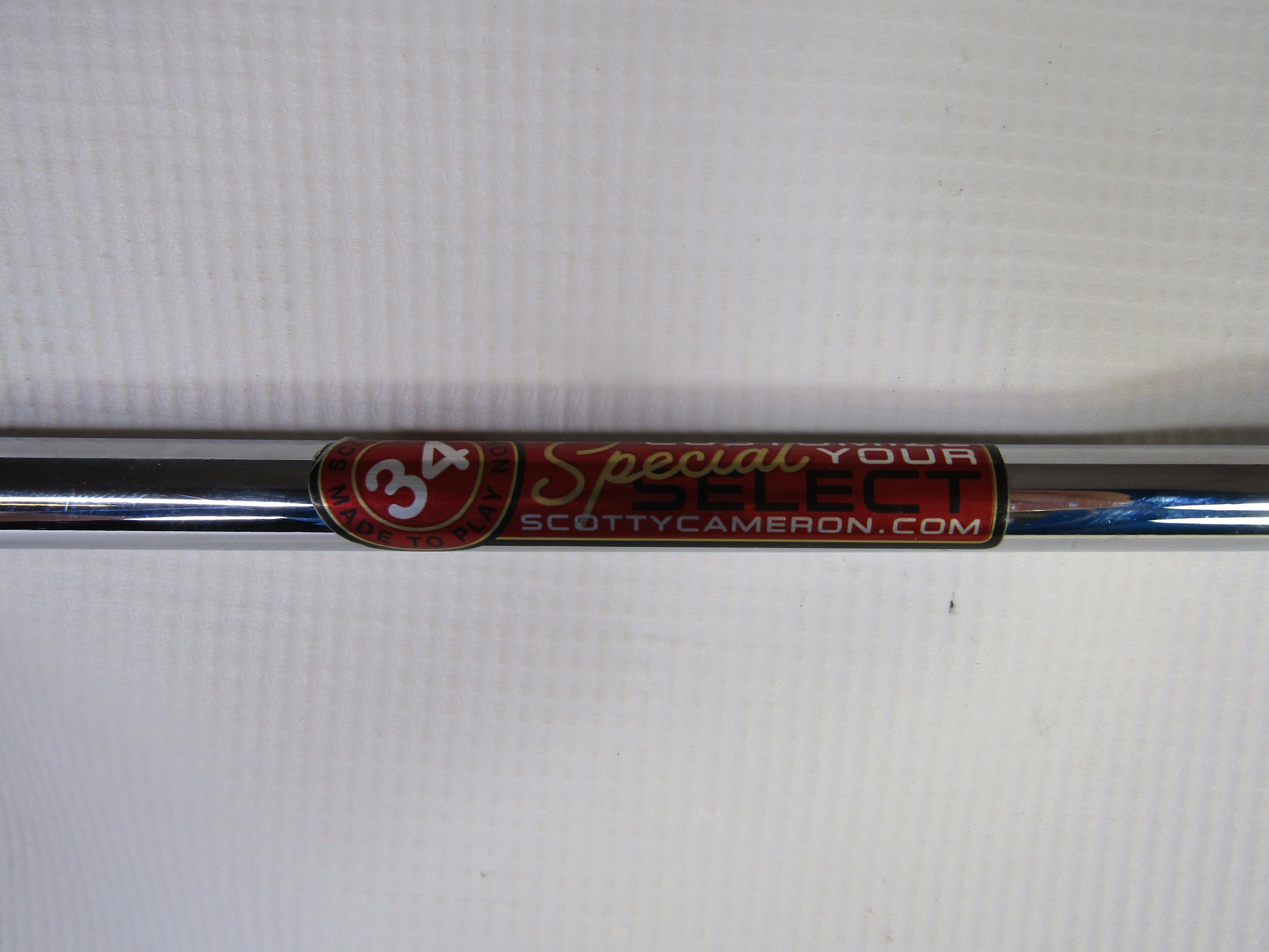 Scotty Cameron Super Select Delmar 34" Mallet Putter Steel Men's Right Hc Pre-Owned Putters Titleist
