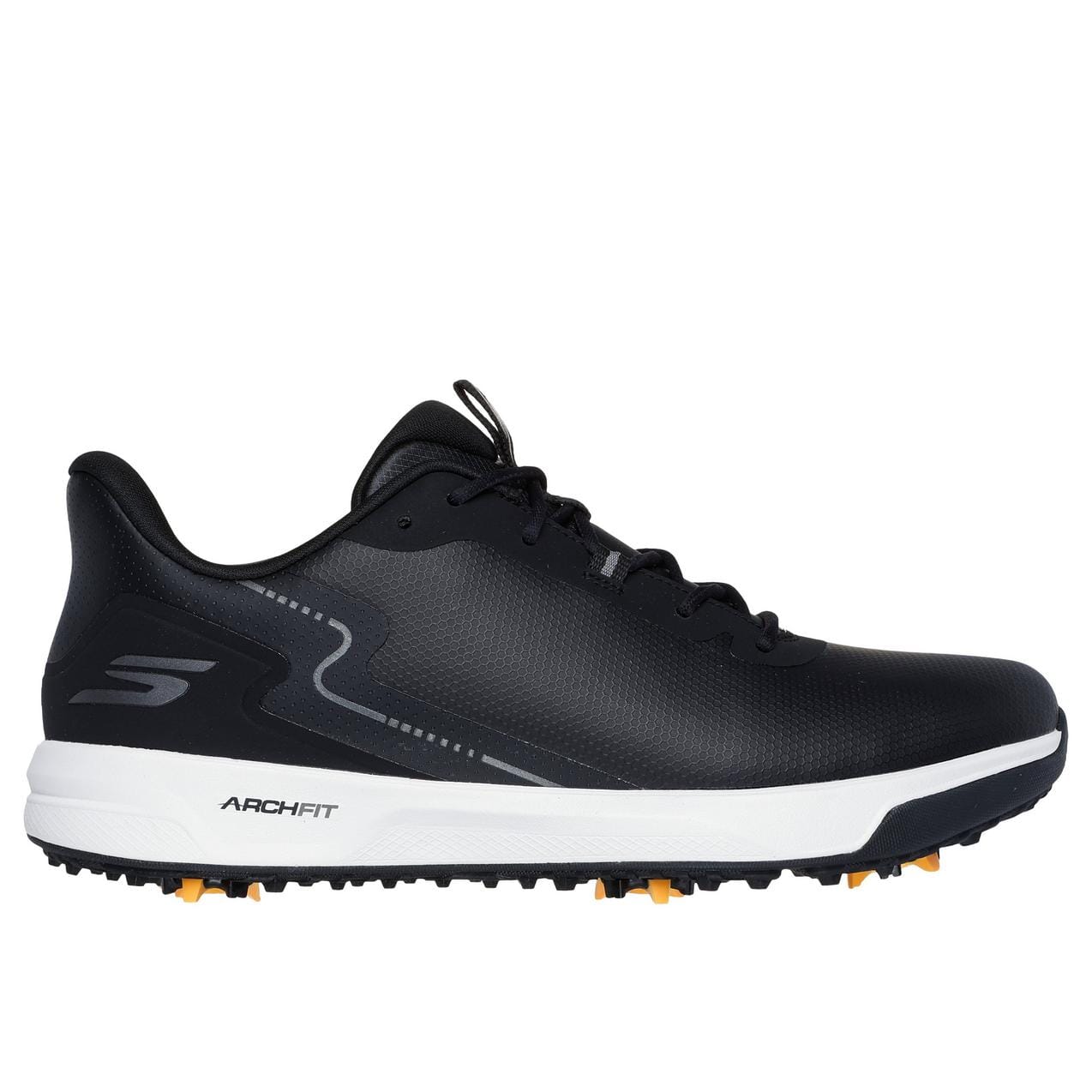 Skechers Go Golf Elite Vortex Men's Golf Shoes 214139 Black Spiked Golf Shoes Skechers