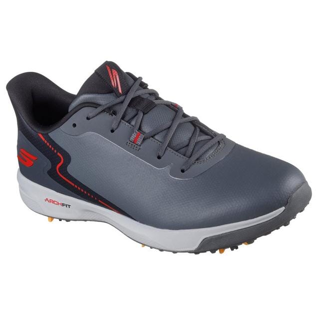 Skechers Go Golf Elite Vortex Men's Golf Shoes 214139 Charcoal Spiked Golf Shoes Skechers