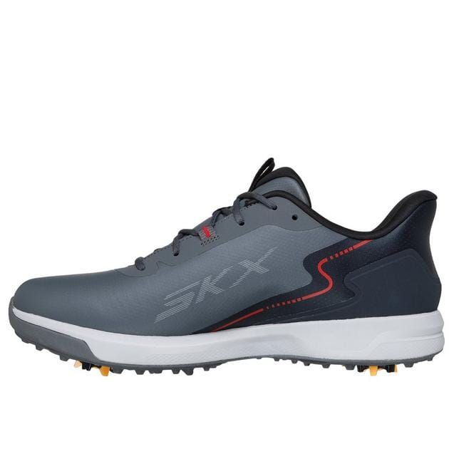 Skechers Go Golf Elite Vortex Men's Golf Shoes 214139 Charcoal Spiked Golf Shoes Skechers