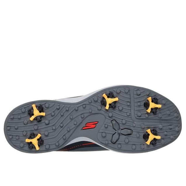 Skechers Go Golf Elite Vortex Men's Golf Shoes 214139 Charcoal Spiked Golf Shoes Skechers