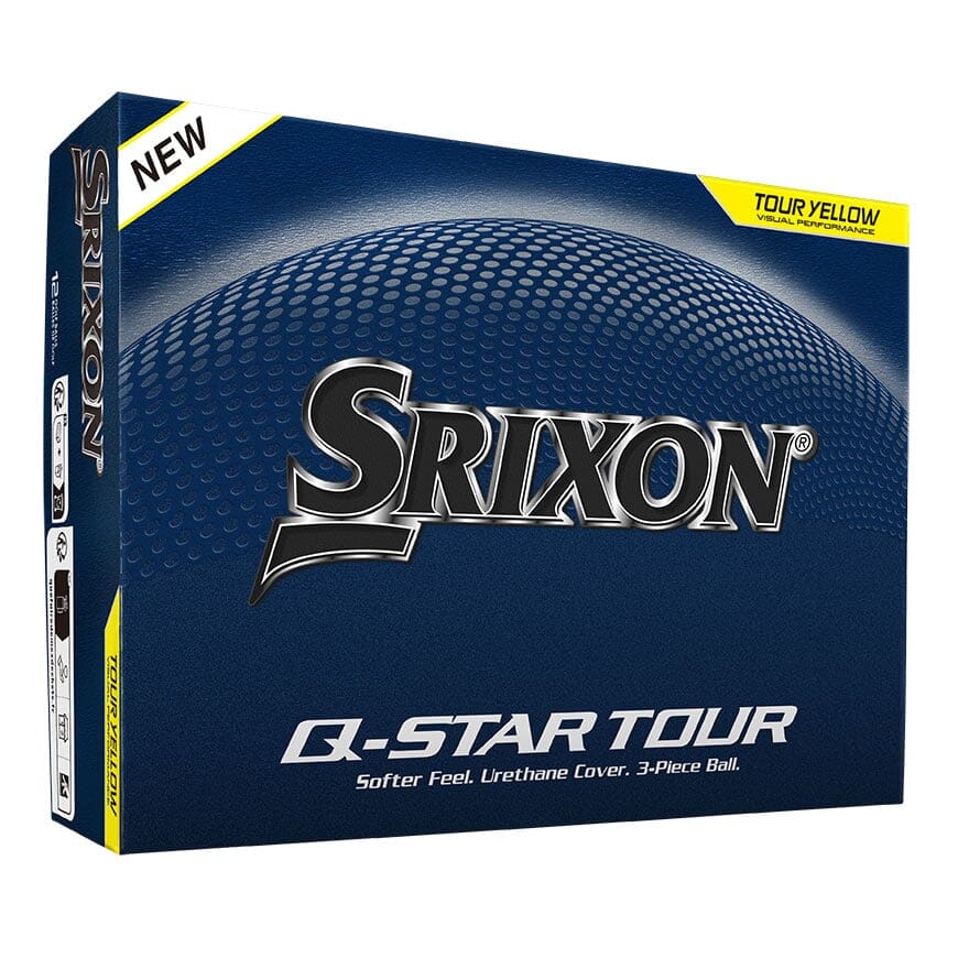 Srixon Q Star Tour 6 '26 Golf Balls Golf Balls Srixon Box/12 Yellow