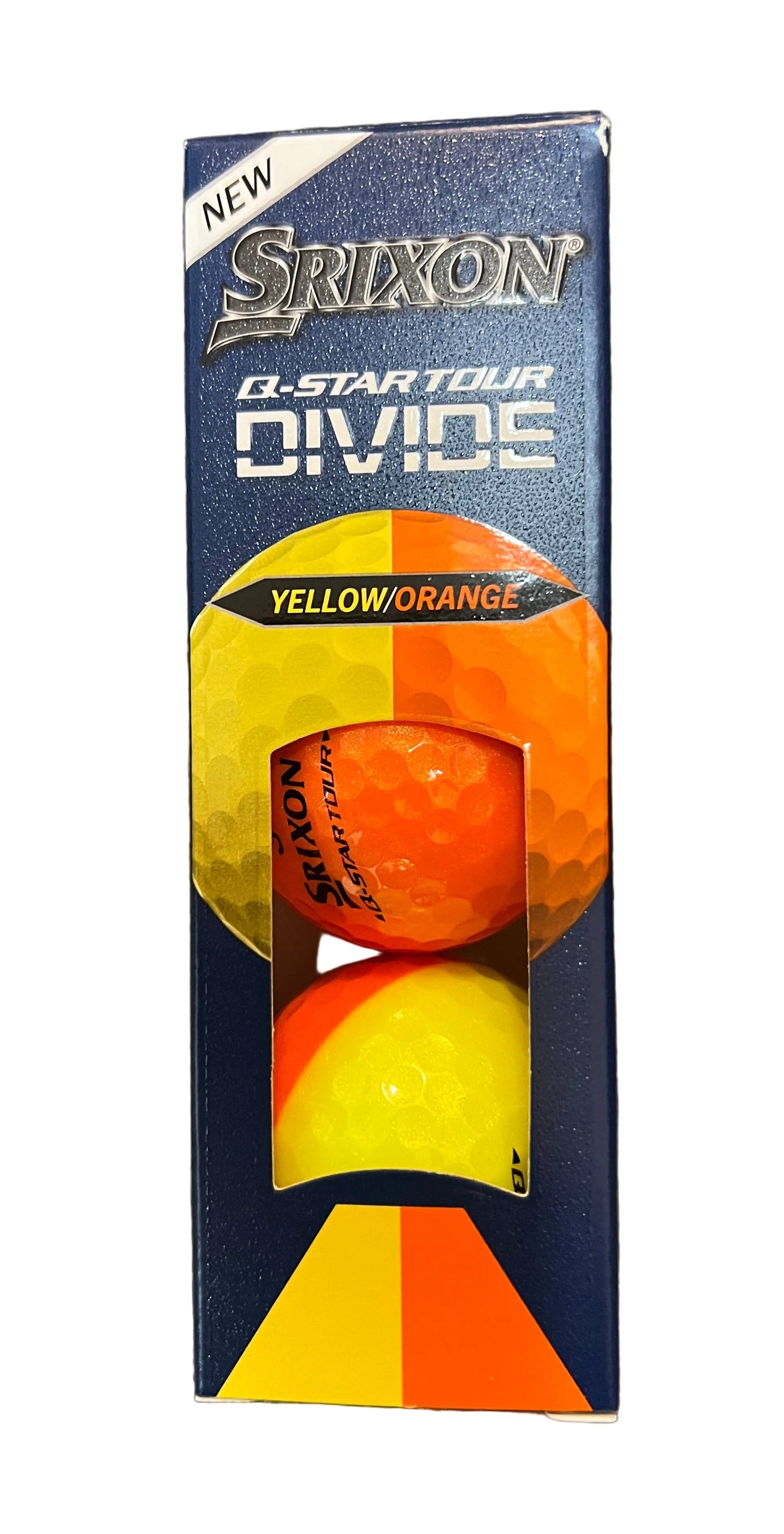 Srixon Q Star Tour Divide 6 '26 Golf Balls Golf Balls Srixon Sleeve/3 Yellow/Orange