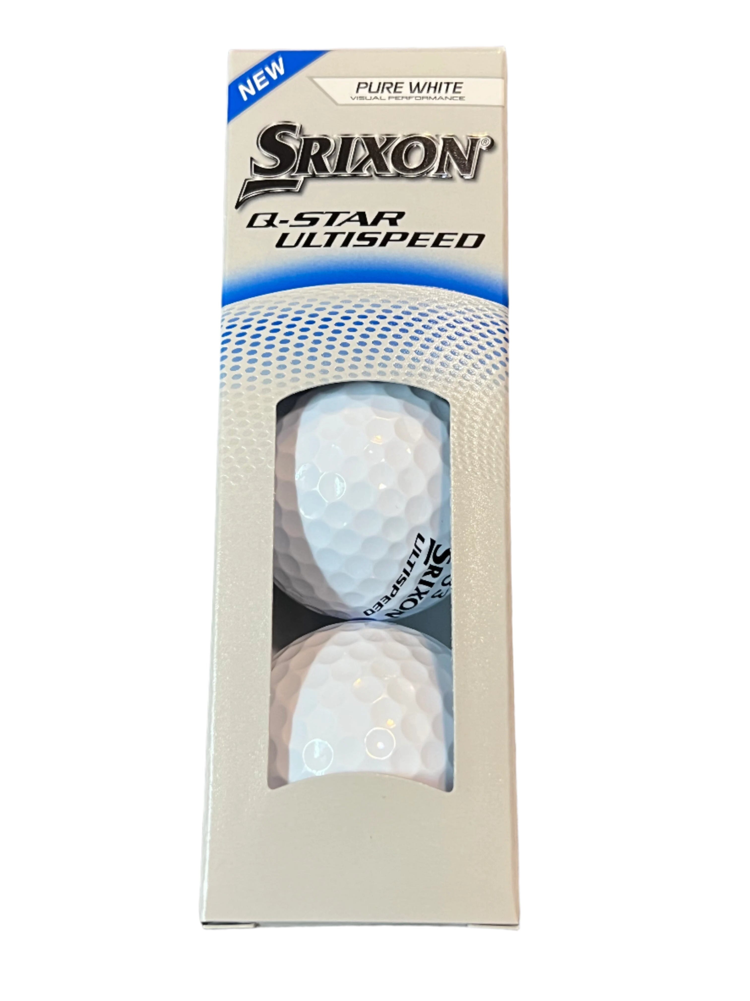 Srixon Q-Star Ultispeed Golf Balls Golf Balls Srixon White Sleeve/3