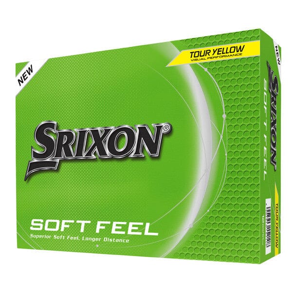 Srixon Soft Feel Golf Balls 2025 Golf Balls Srixon Yellow Box / 12
