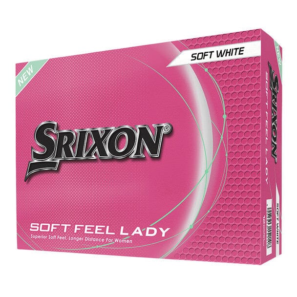 Srixon Soft Feel Women's Golf Balls 2025 Golf Balls Srixon Box / 12 White