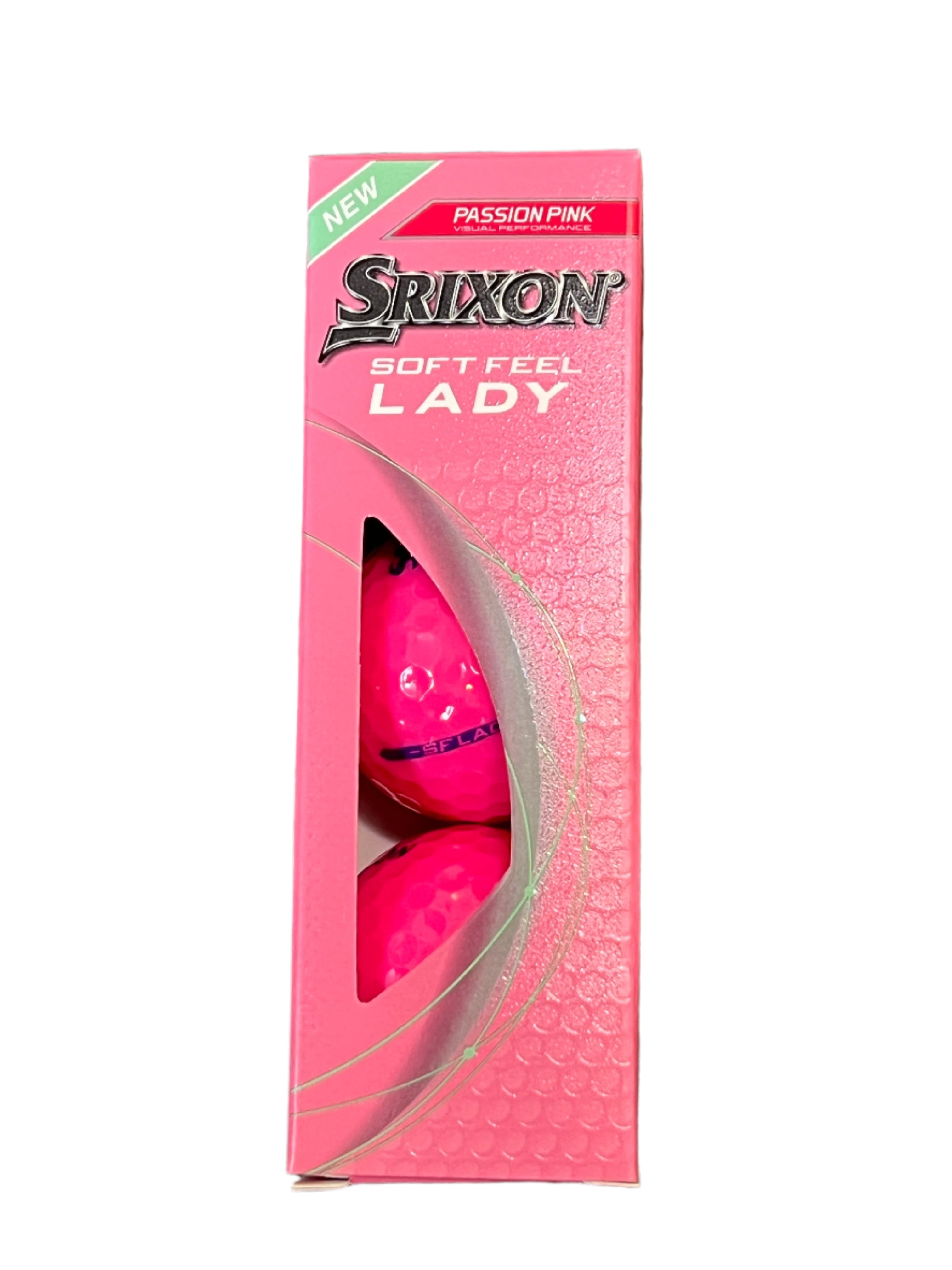 Srixon Soft Feel Women's Golf Balls 2025 Golf Balls Srixon Sleeve / 3 Pink